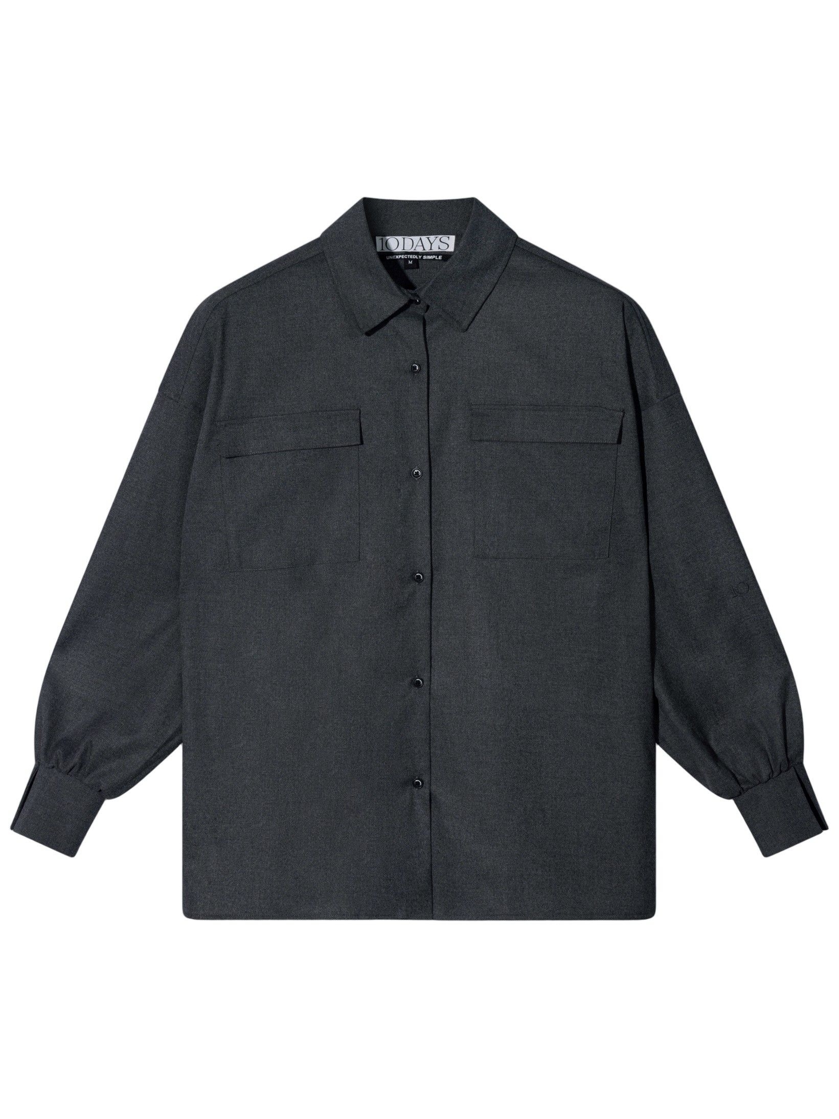 10DAYS - BLOUSE - Grijs