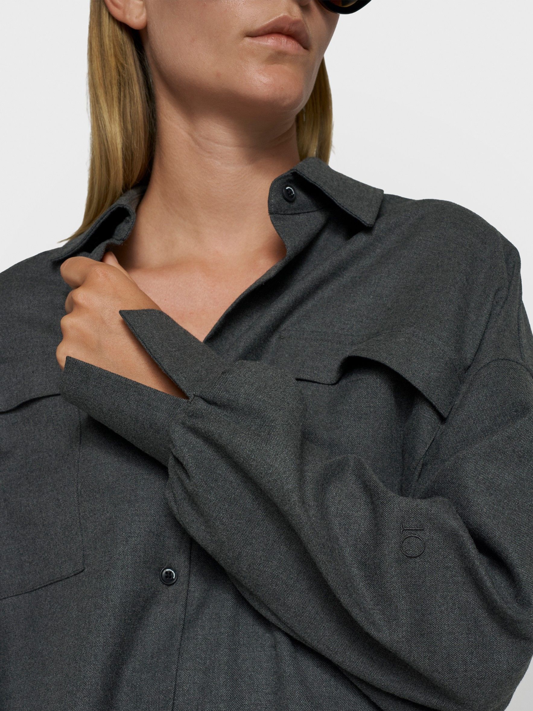 10DAYS - BLOUSE - Grijs