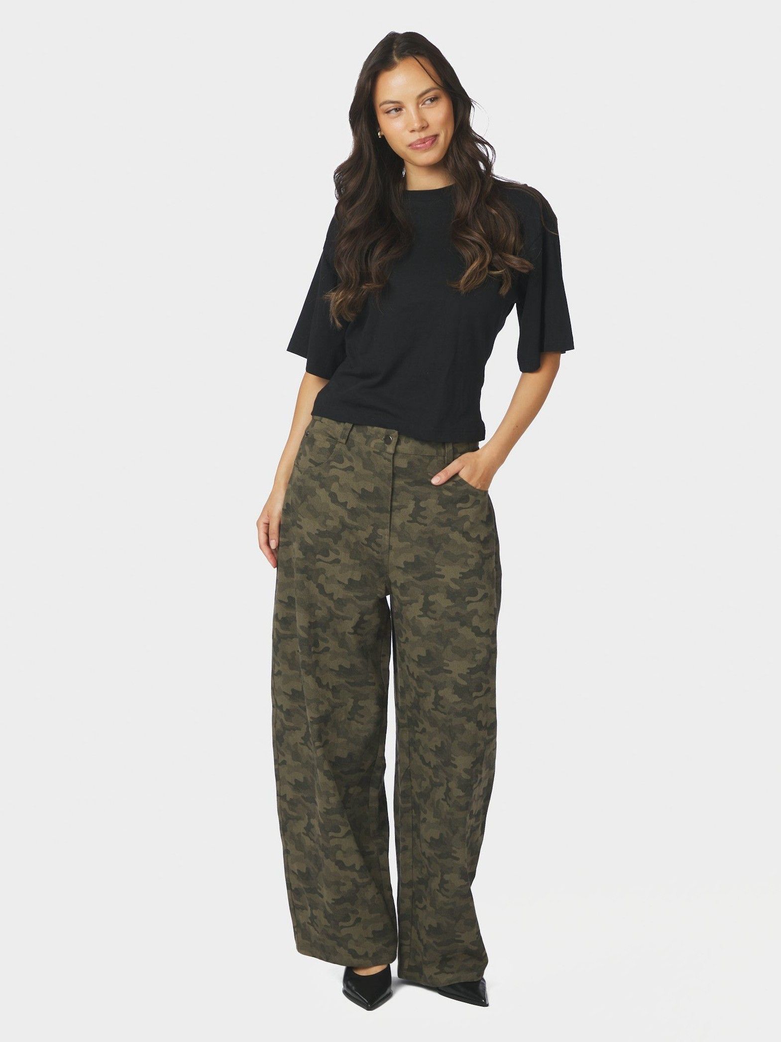NEO NOIR - JEANS - Groen