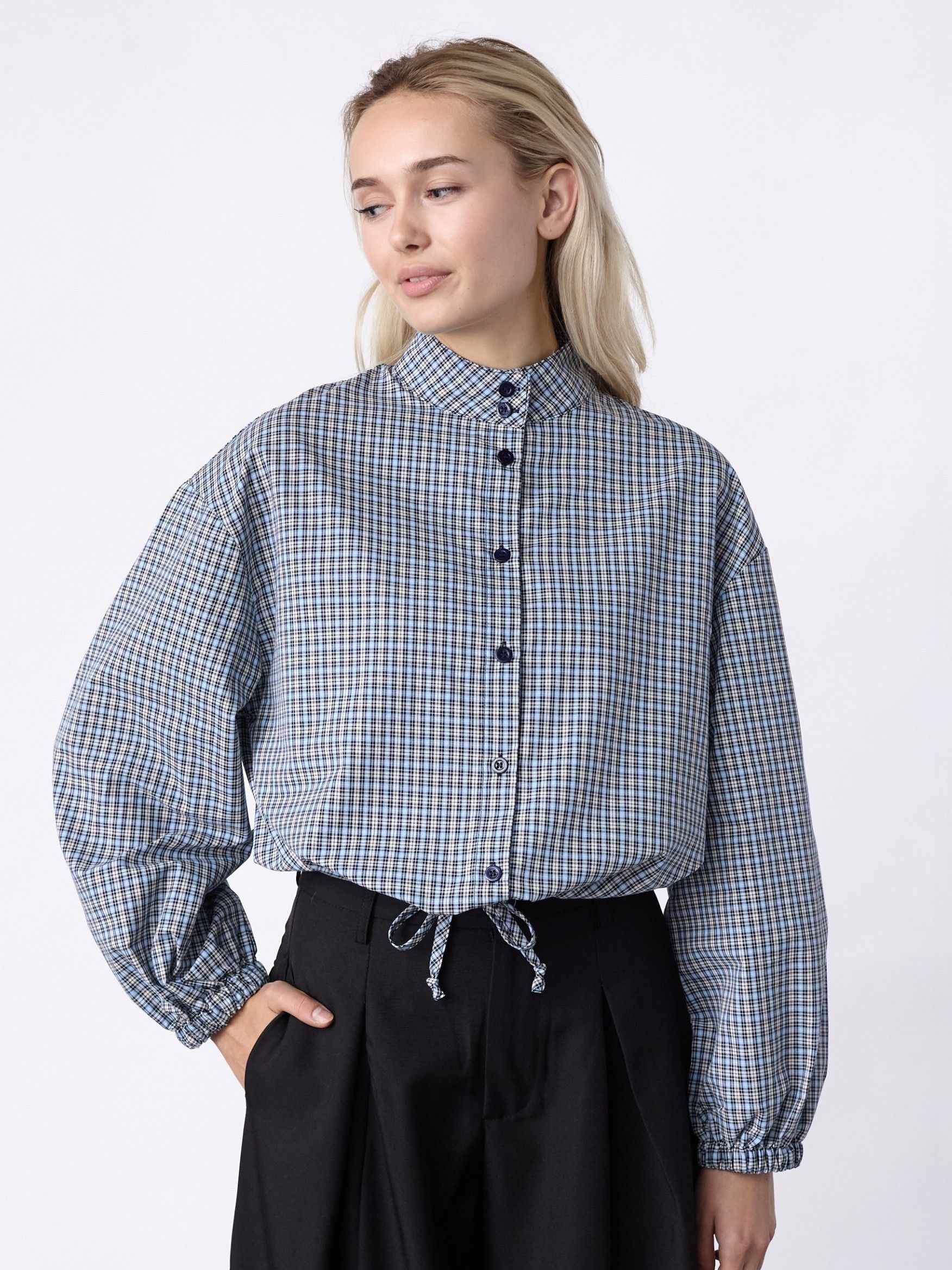 SISTERS POINT - BLOUSE - Blauw