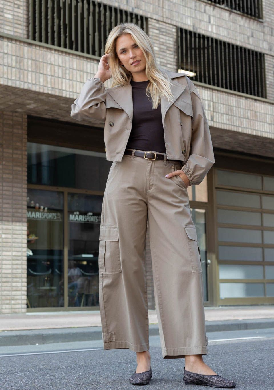 PARA MI - BROEK - Beige