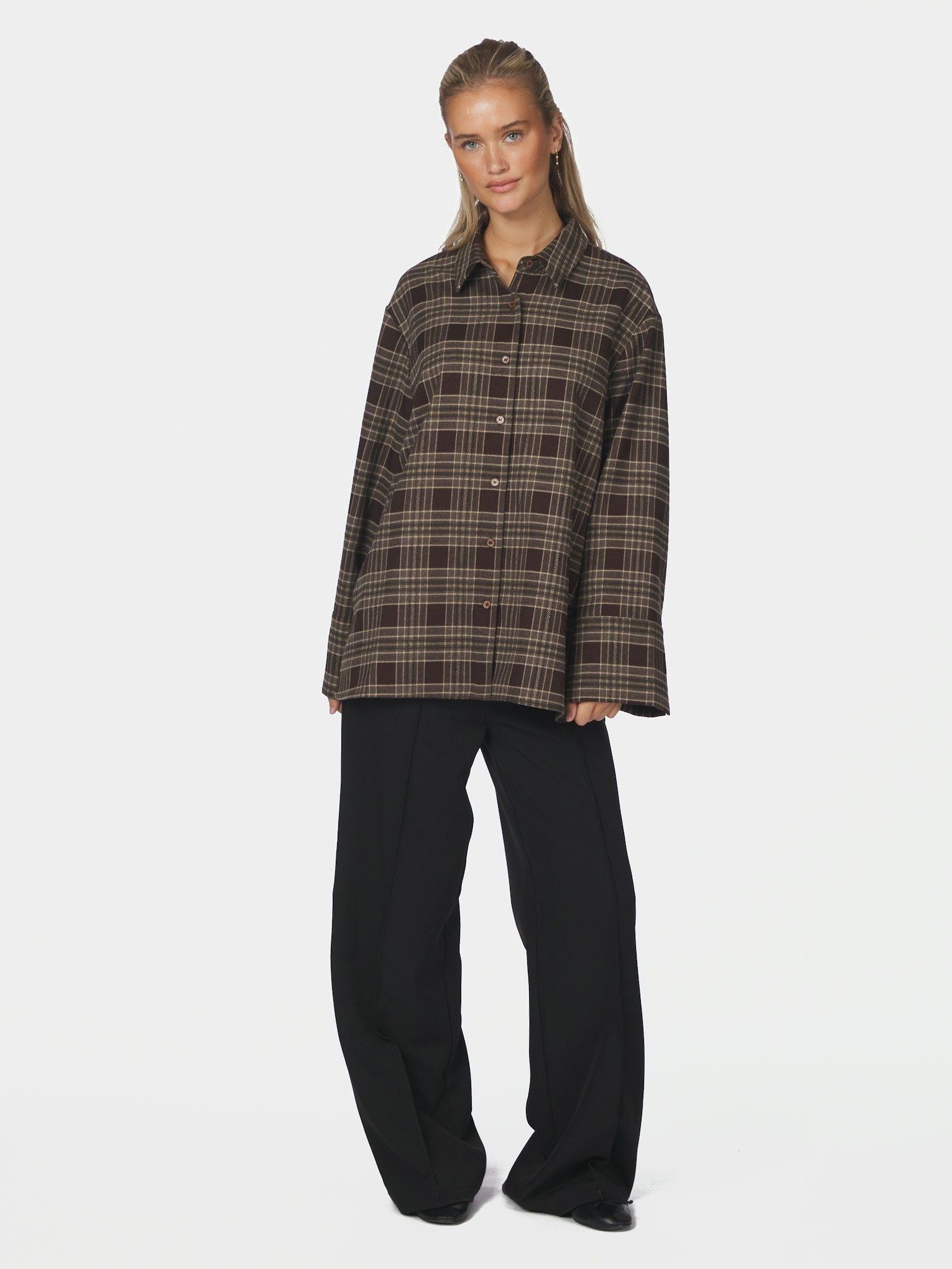 NEO NOIR - BLOUSE - Bruin
