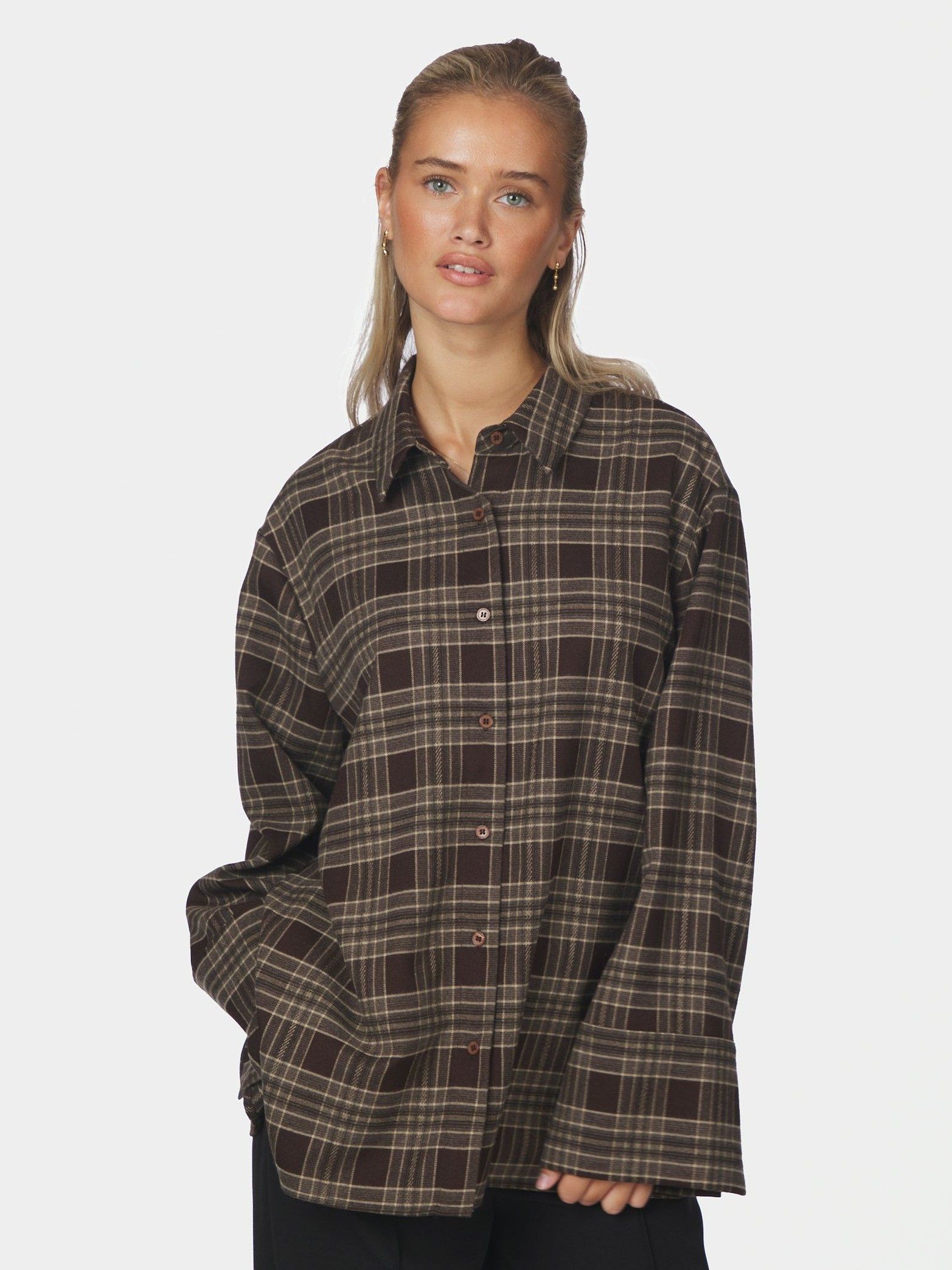 NEO NOIR - BLOUSE - Bruin