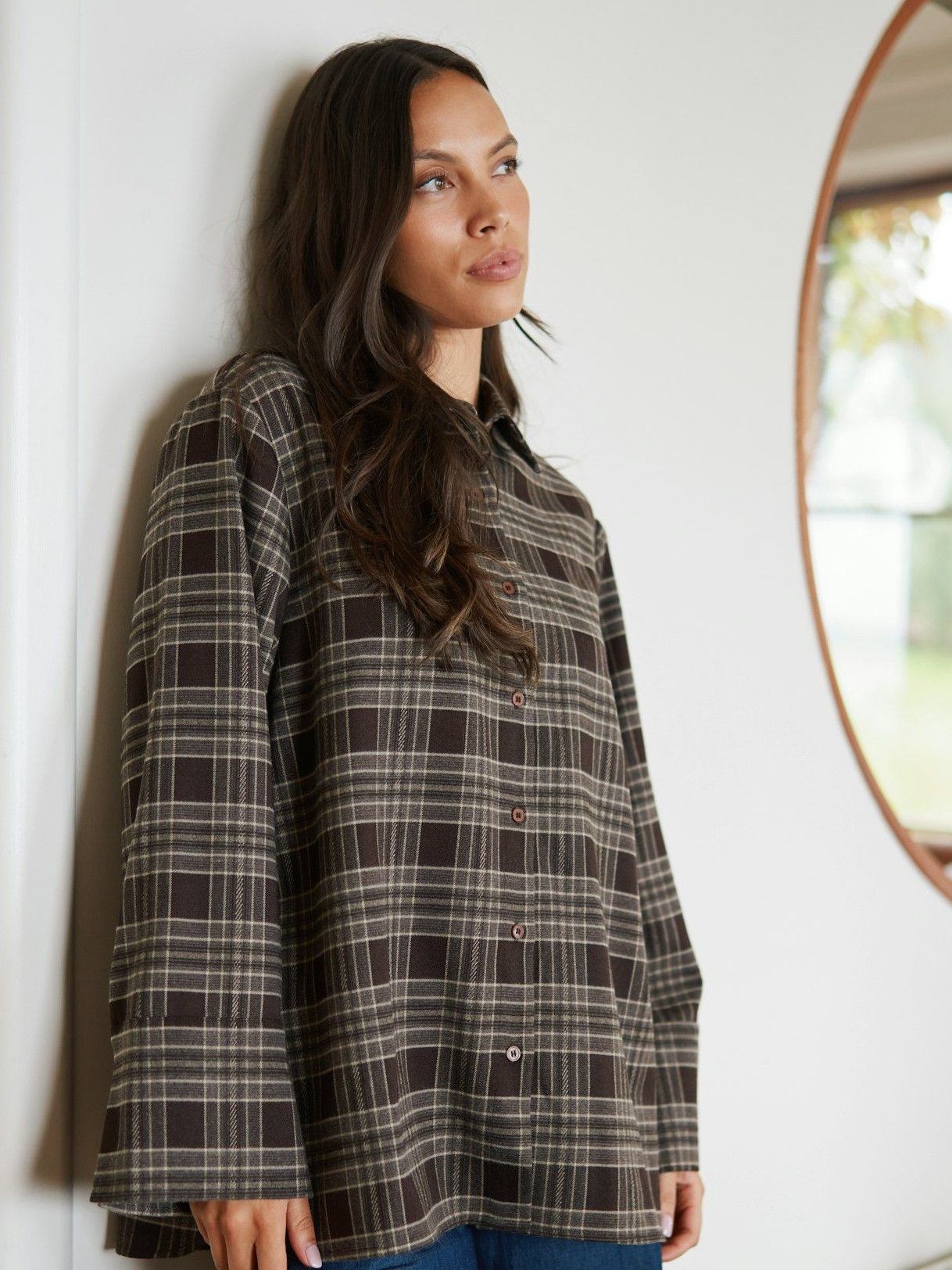 NEO NOIR - BLOUSE - Bruin