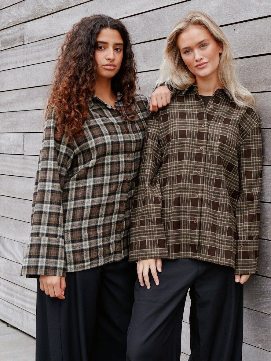 NEO NOIR - BLOUSE - Bruin