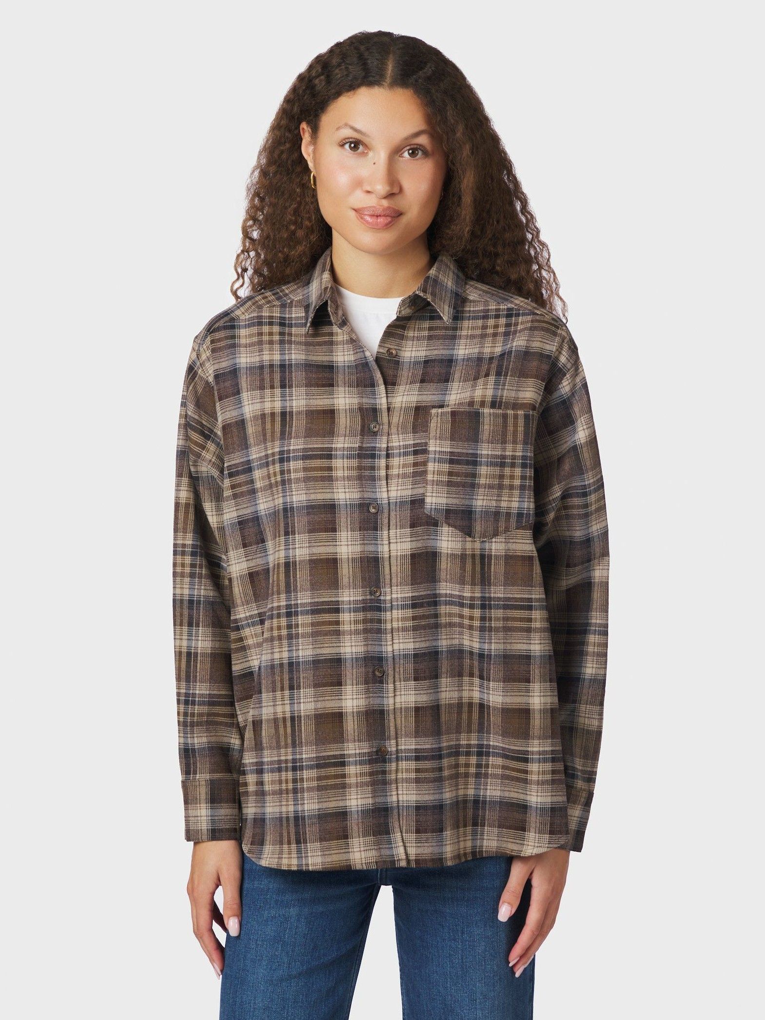 NEO NOIR - BLOUSE - Bruin