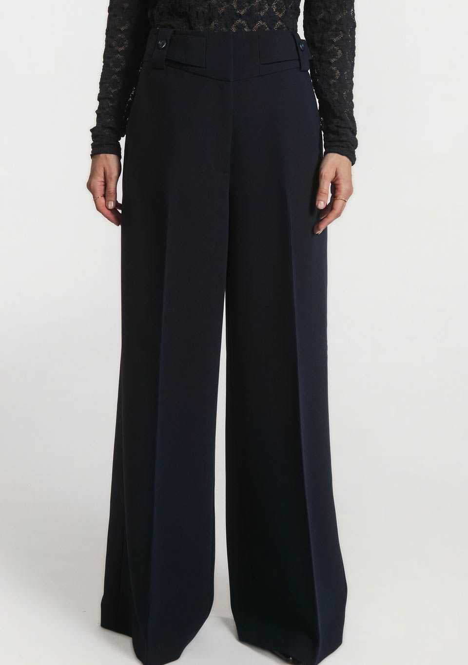 AAIKO - BROEK - Blauw