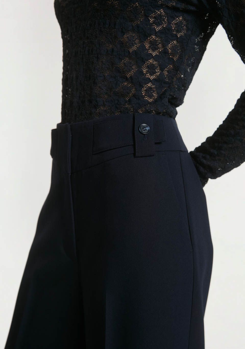 AAIKO - BROEK - Blauw