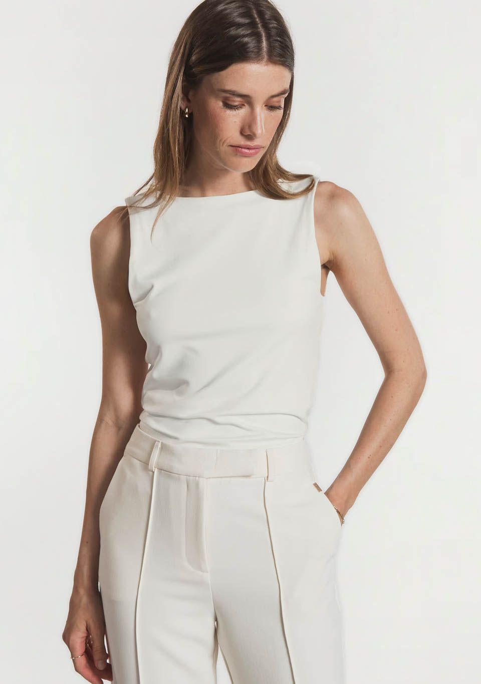 AAIKO - SHIRT - Beige