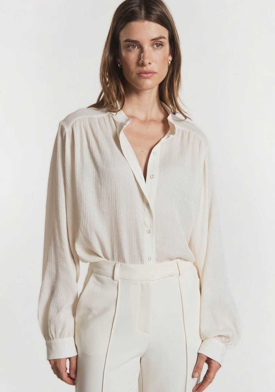 AAIKO - BLOUSE - Beige