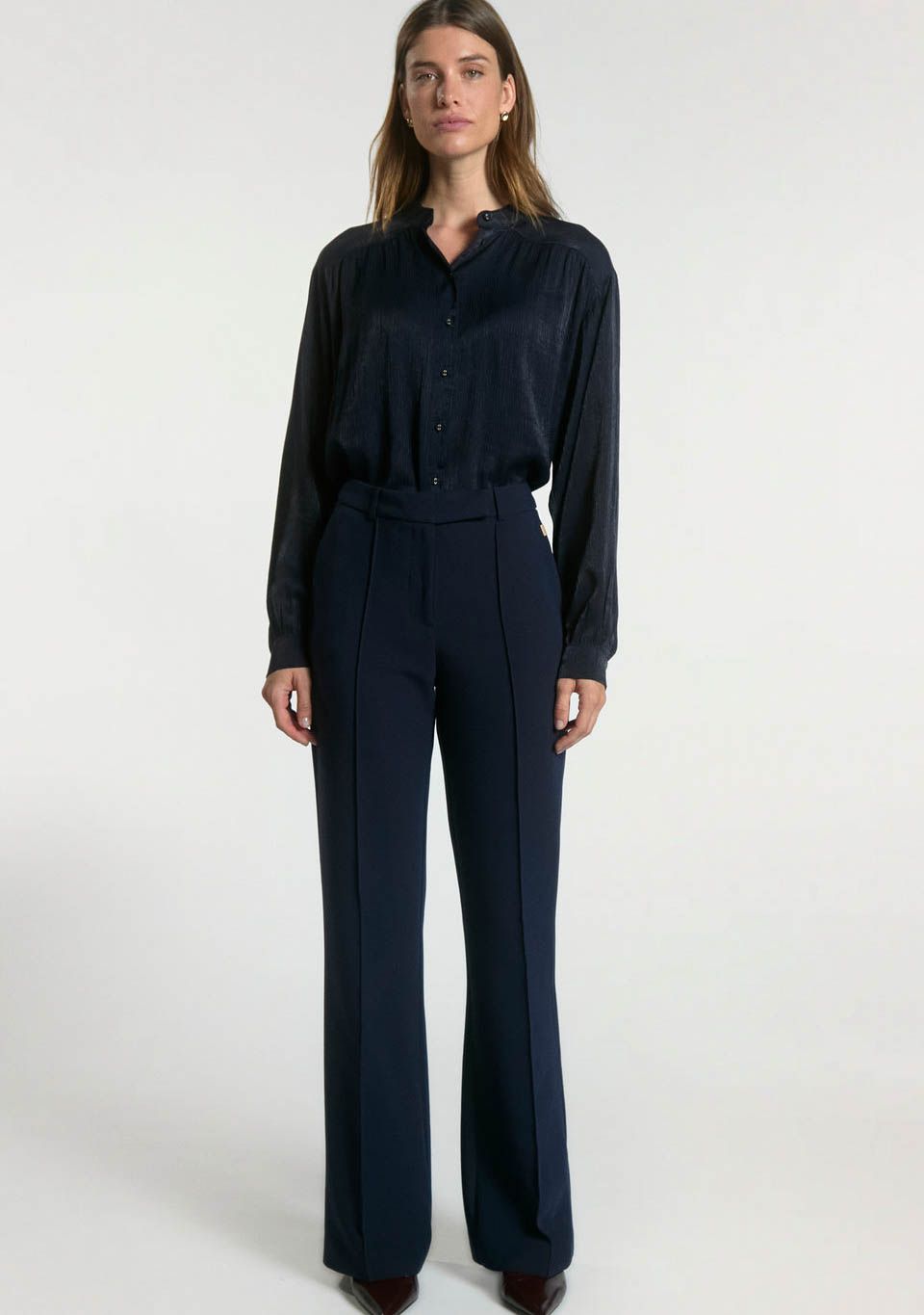 AAIKO - BLOUSE - Blauw