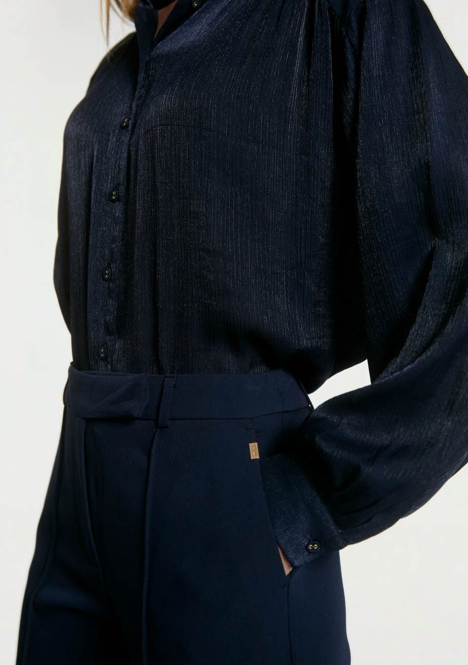 AAIKO - BLOUSE - Blauw