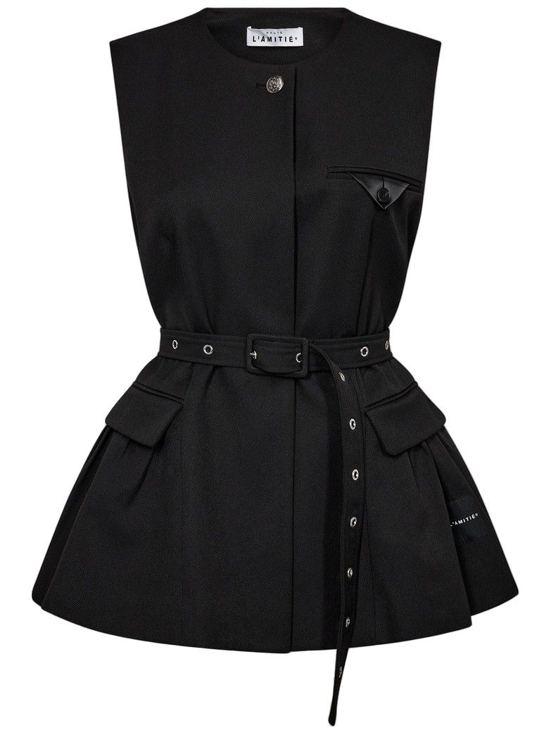 HAUTE L'AMITIÉ - GILET - Zwart