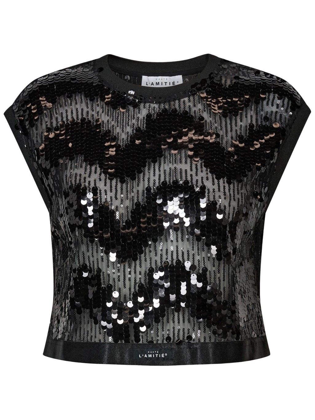 HAUTE L'AMITIÉ - SHIRT - Zwart