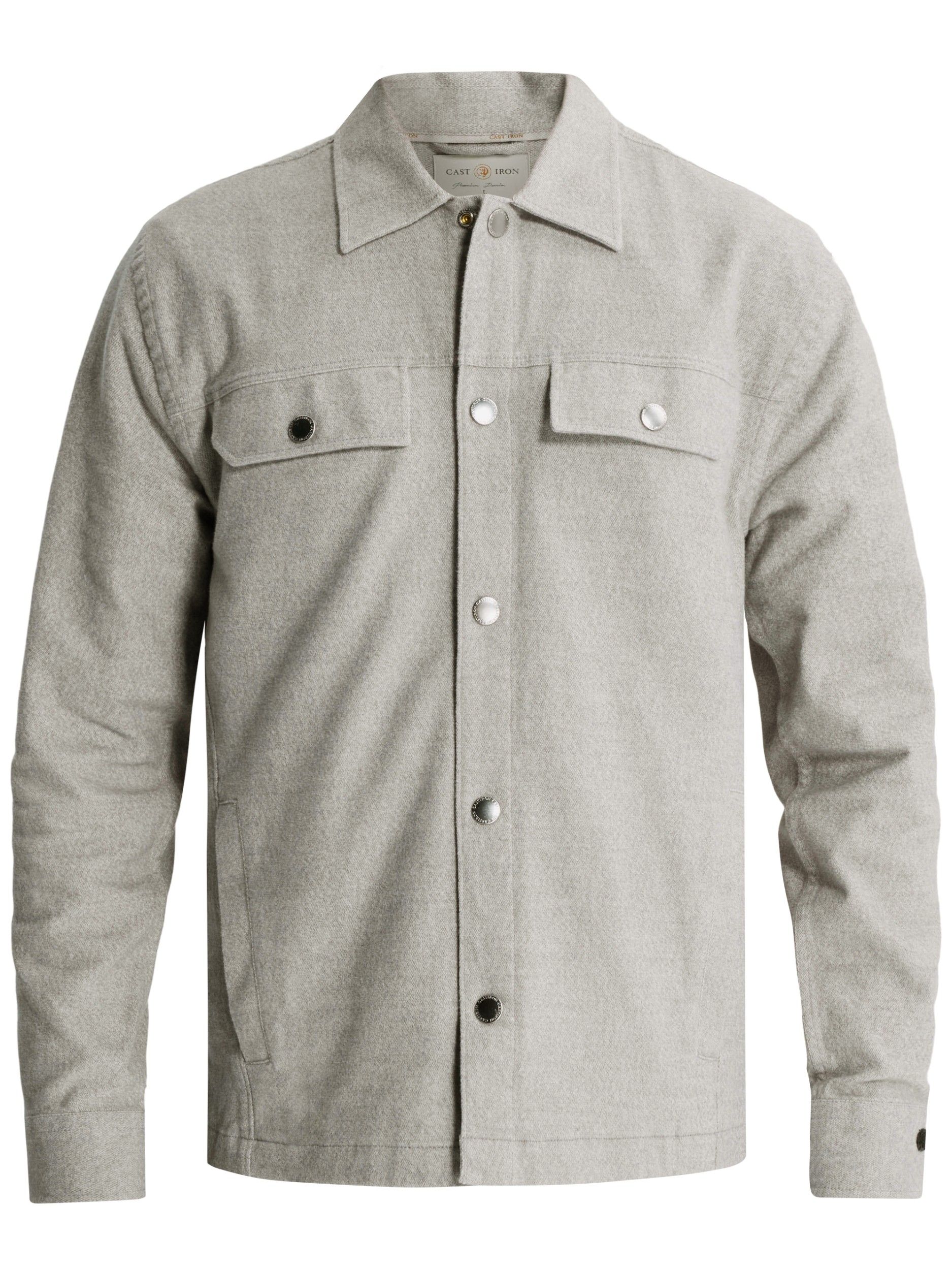 CAST IRON - OVERSHIRT - Grijs