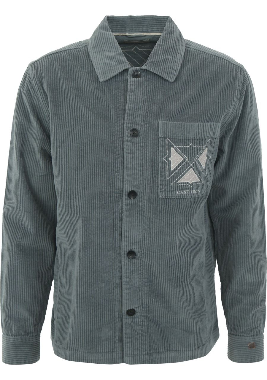 CAST IRON - OVERSHIRT - Blauw