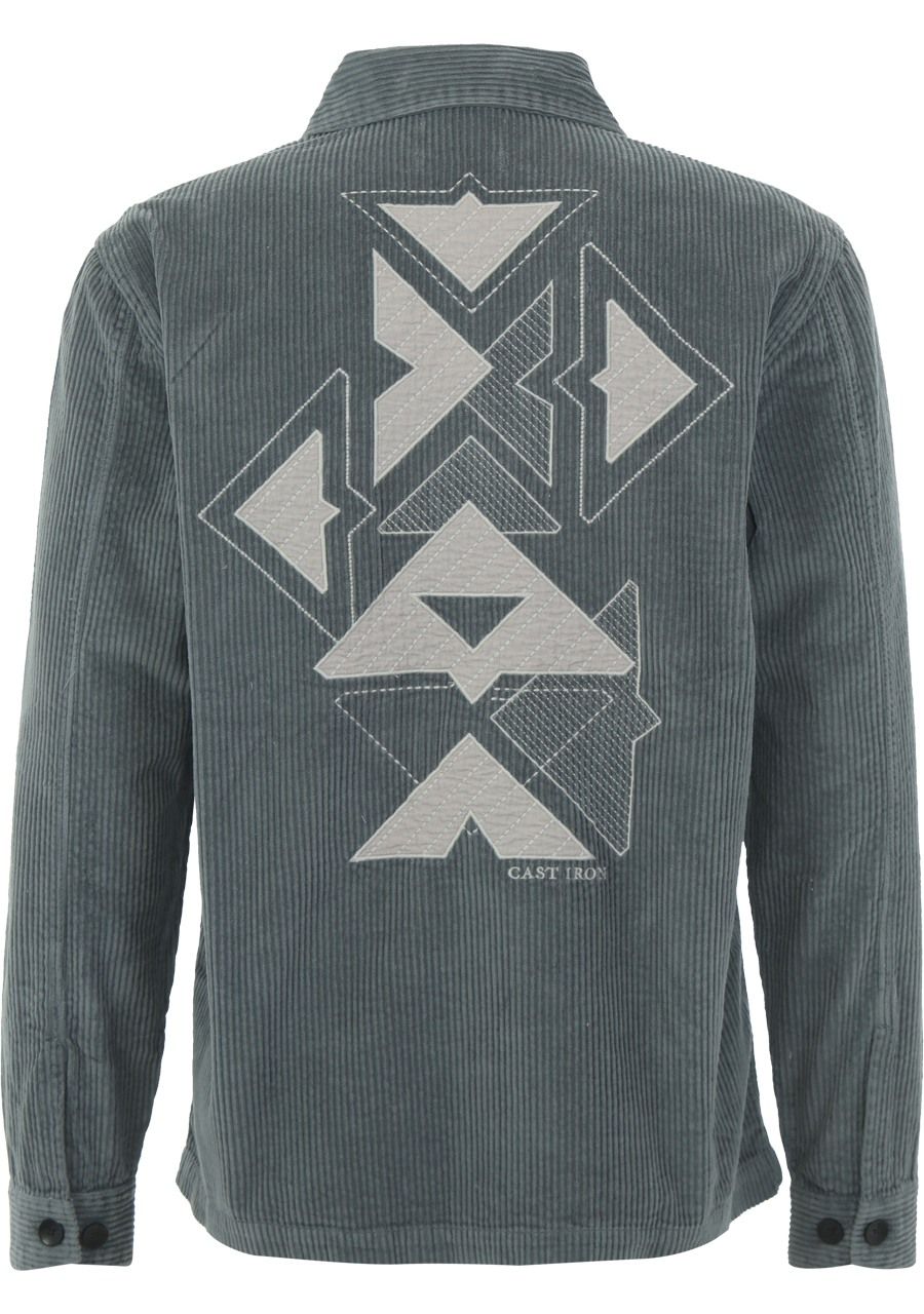 CAST IRON - OVERSHIRT - Blauw