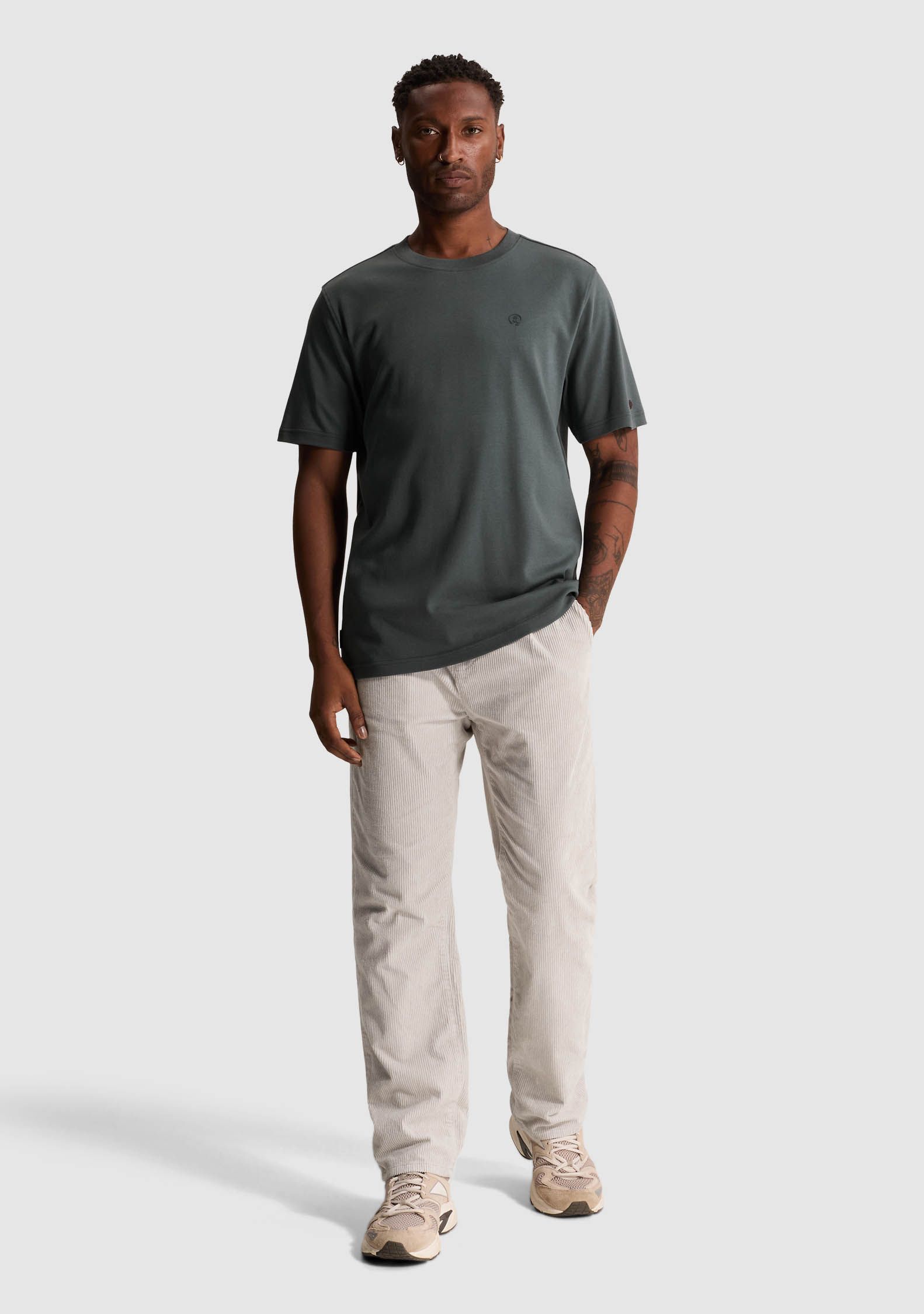 CAST IRON - TSHIRT - Blauw