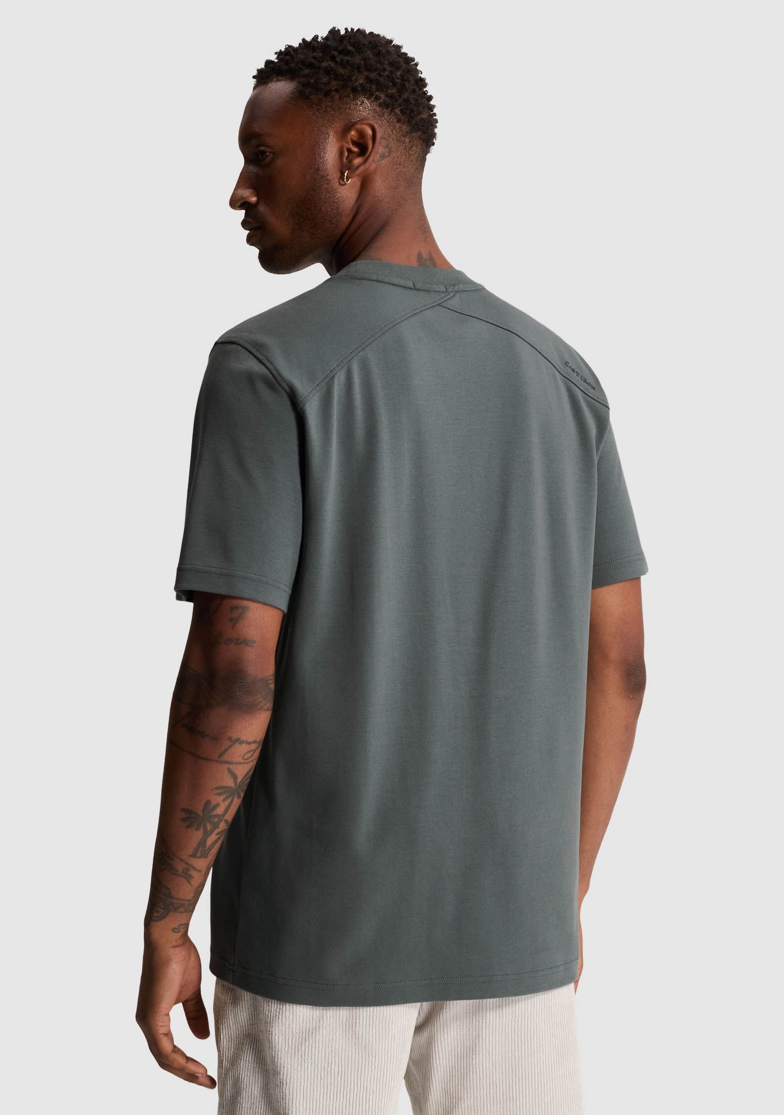 CAST IRON - TSHIRT - Blauw