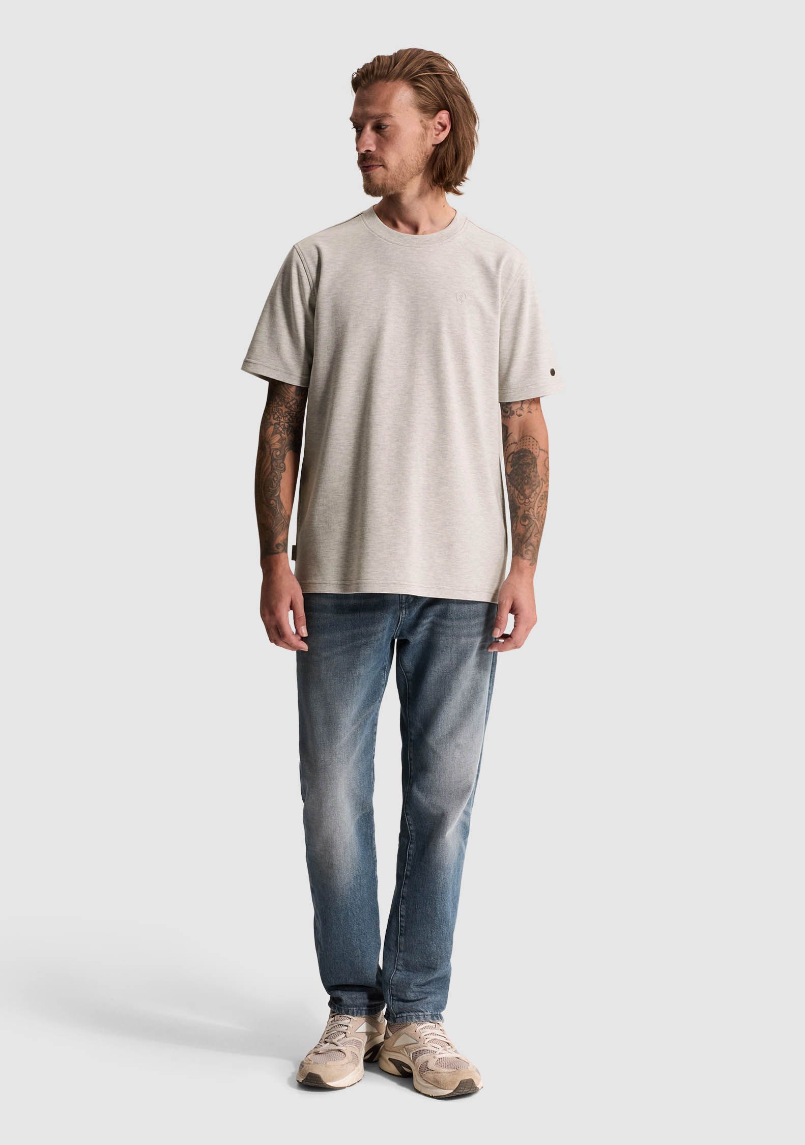CAST IRON - TSHIRT - Grijs