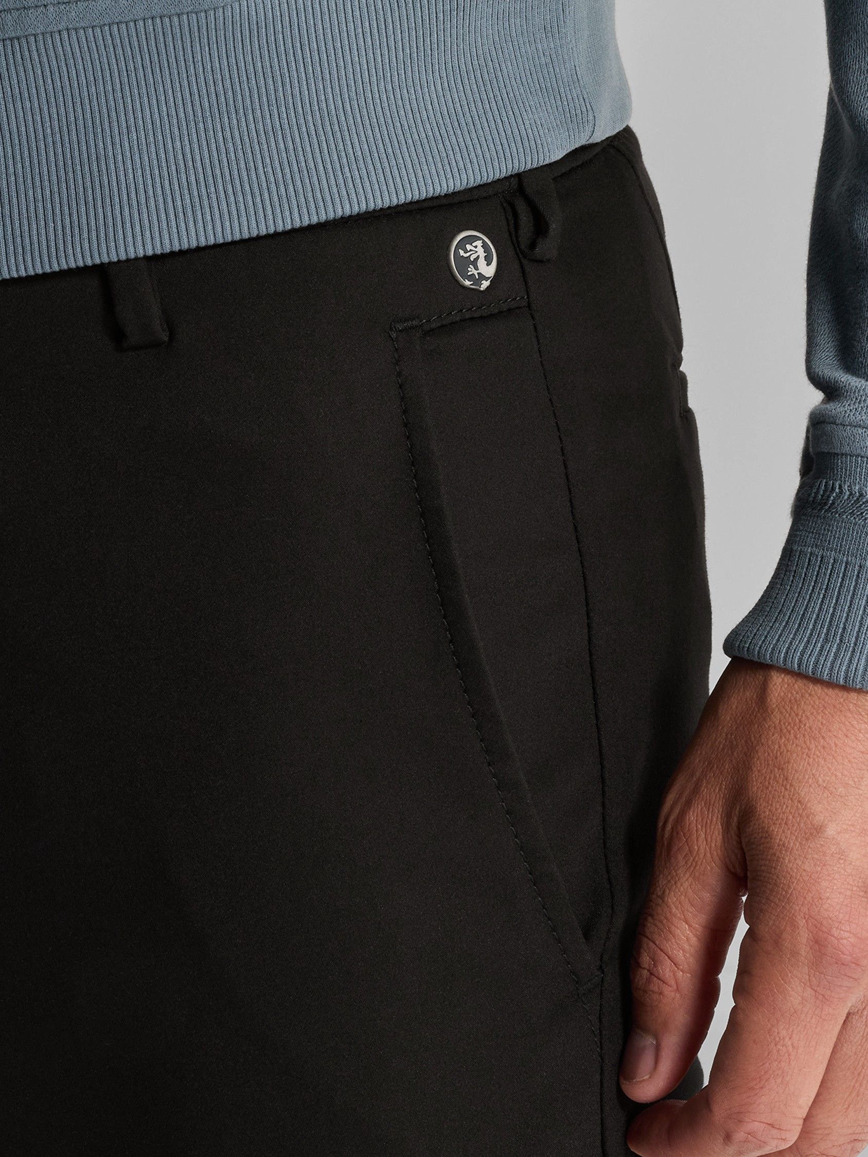 CAST IRON - BROEK - Zwart