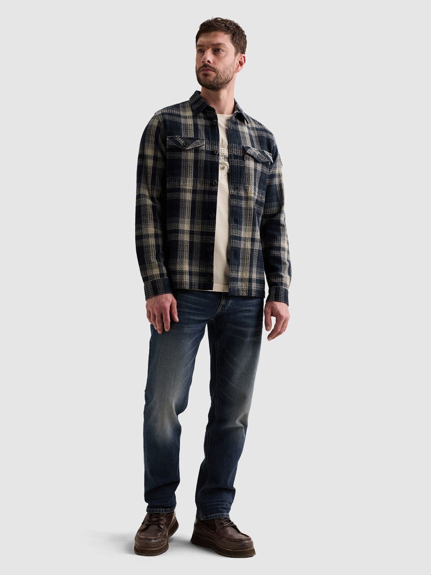 PME LEGEND - OVERHEMD - Blauw