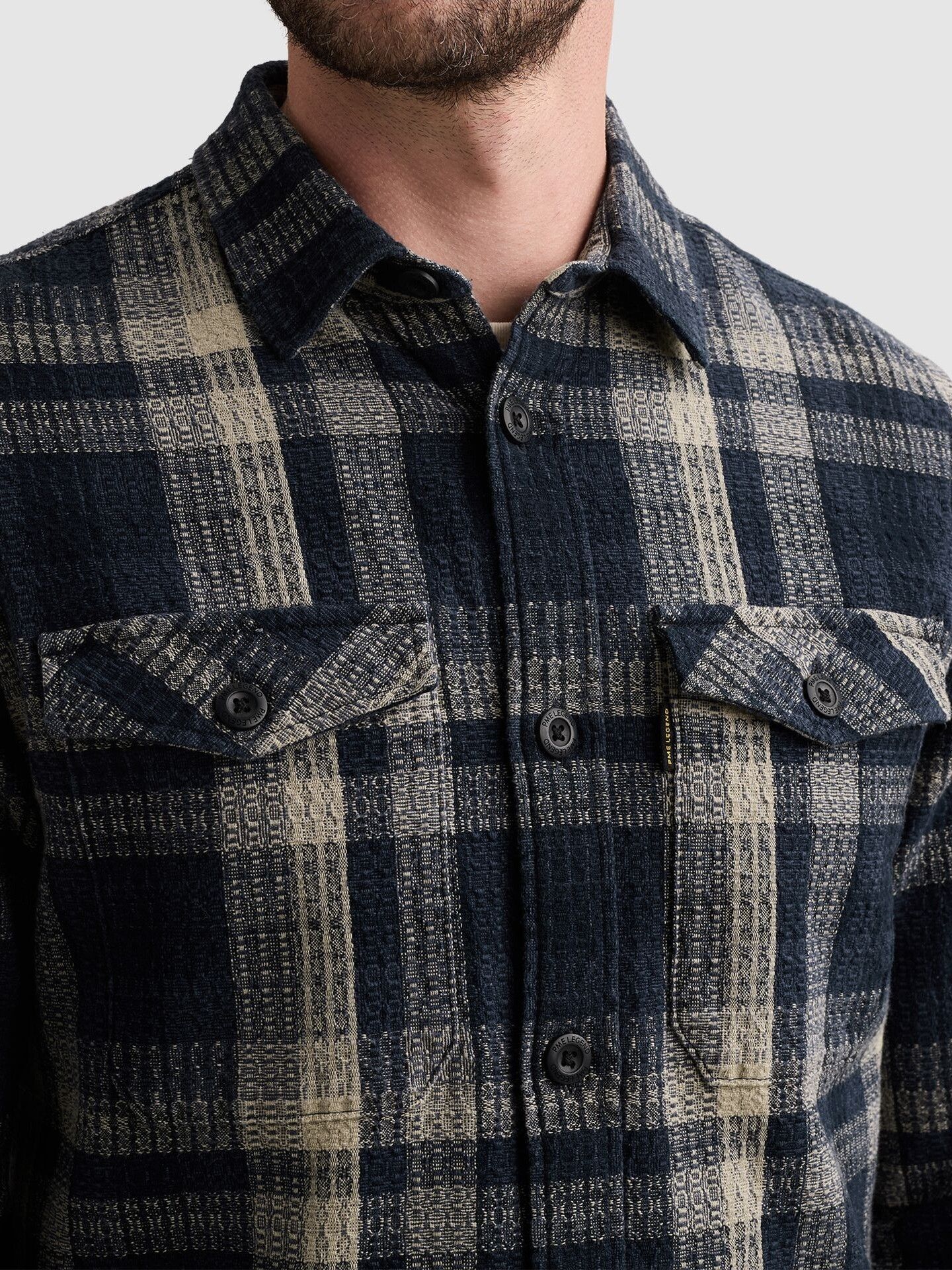 PME LEGEND - OVERHEMD - Blauw