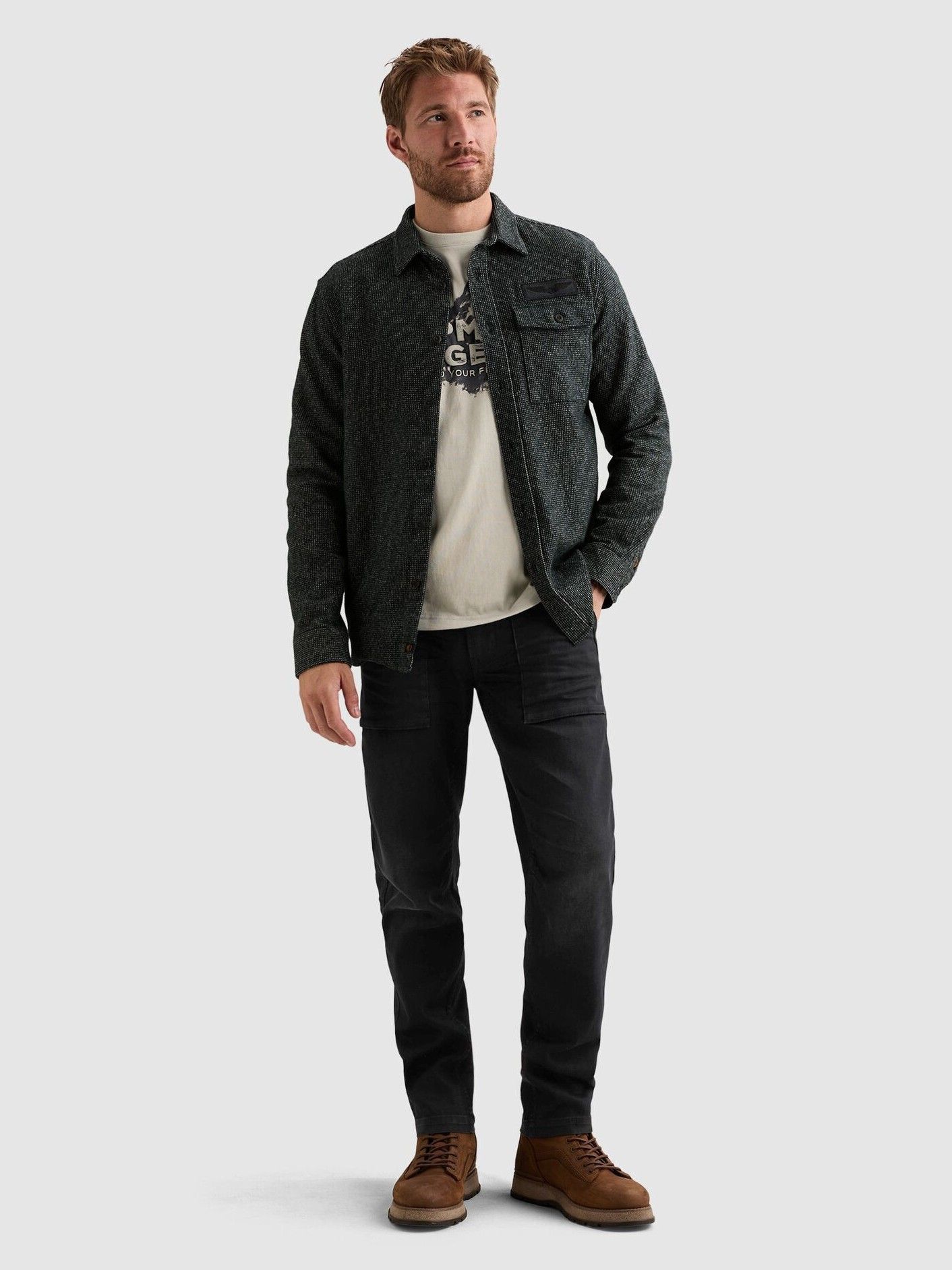 PME LEGEND - OVERHEMD - Blauw