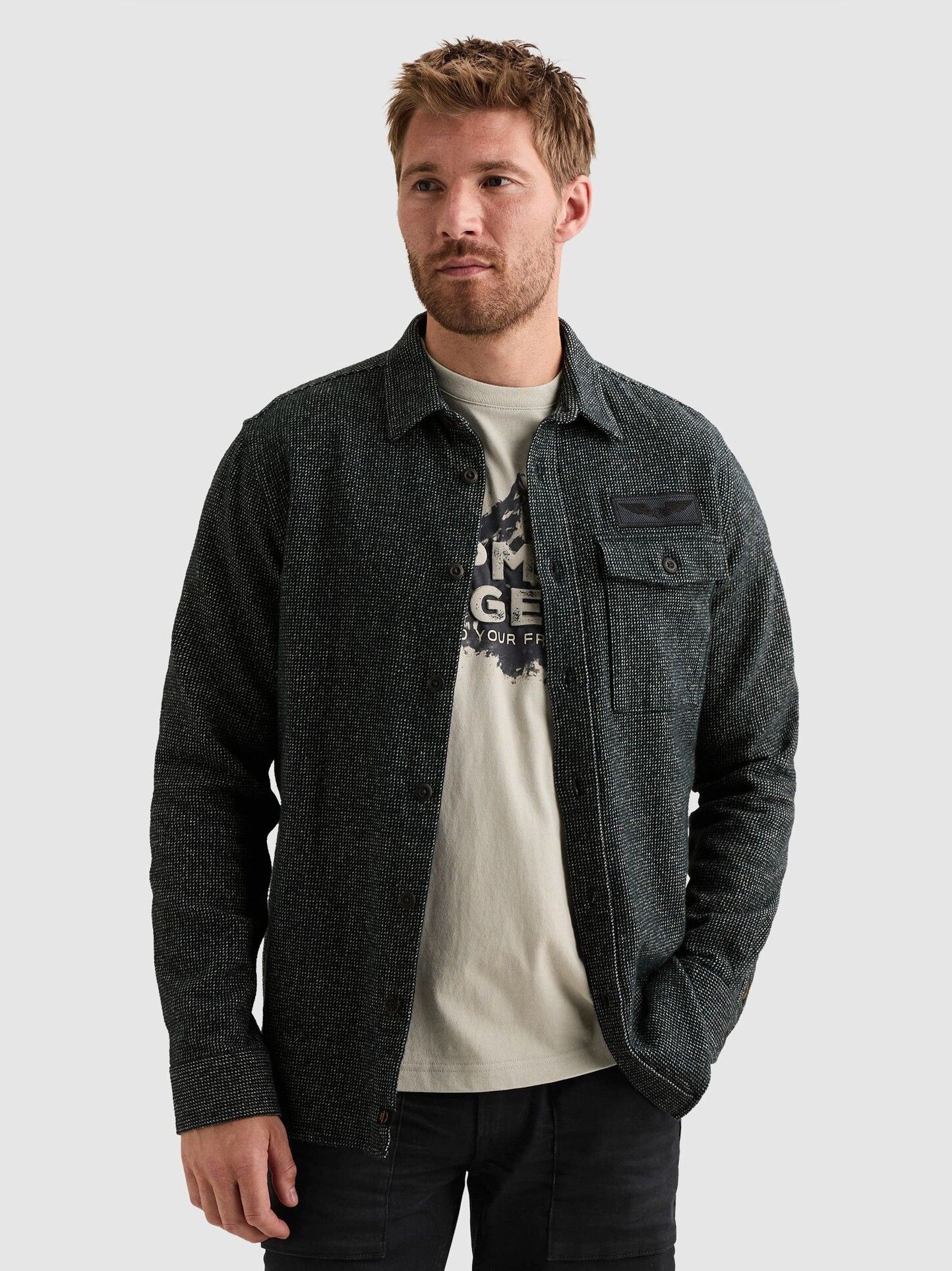 PME LEGEND - OVERHEMD - Blauw