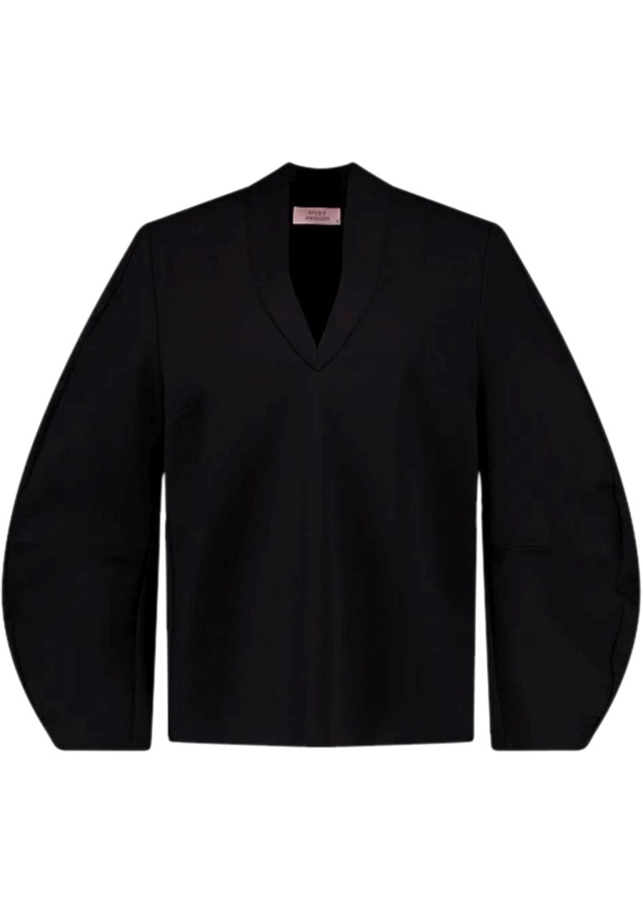 STUDIO ANNELOES - BLOUSE - Zwart