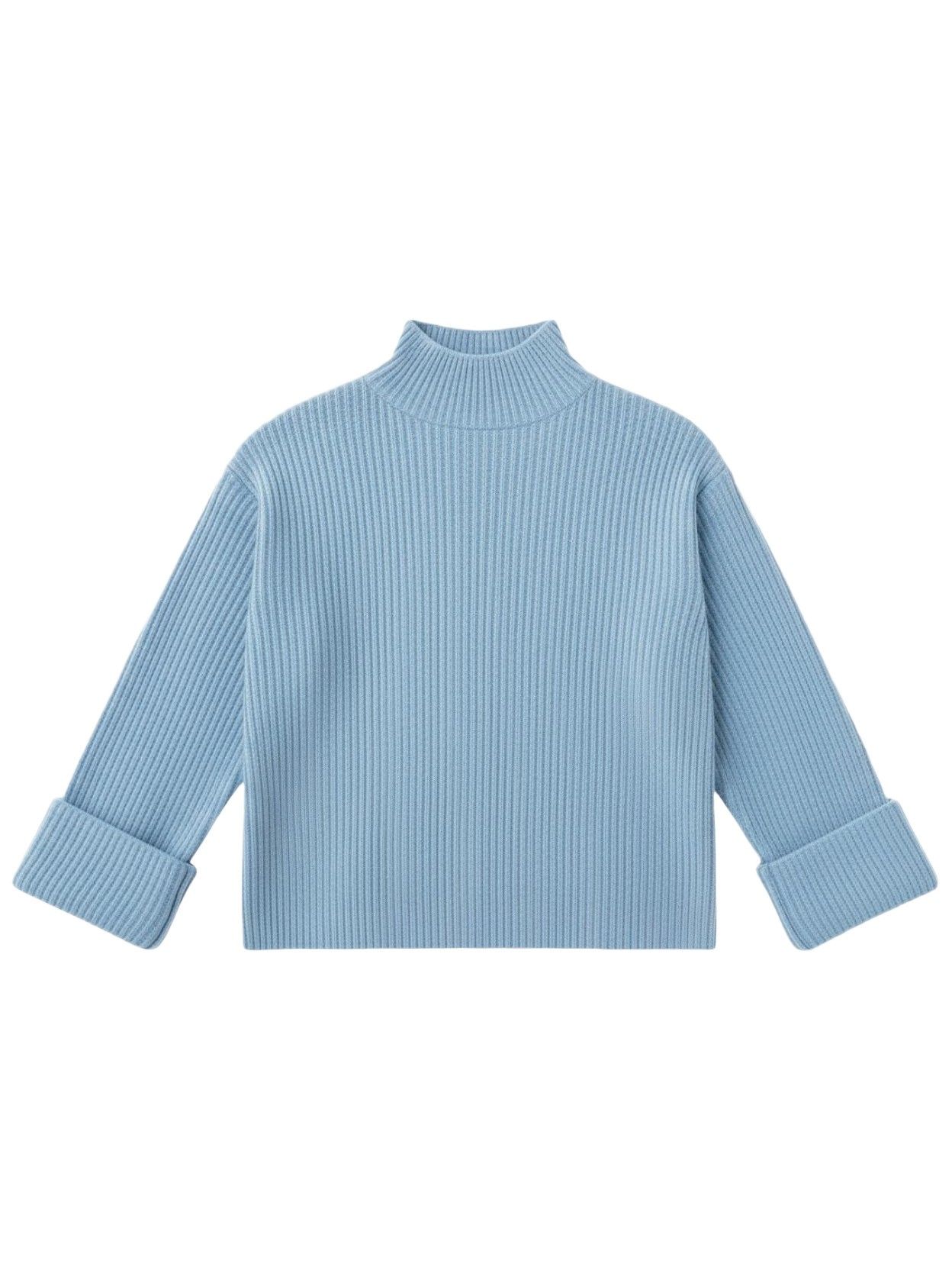 WITH BLACK - TRUI - Blauw