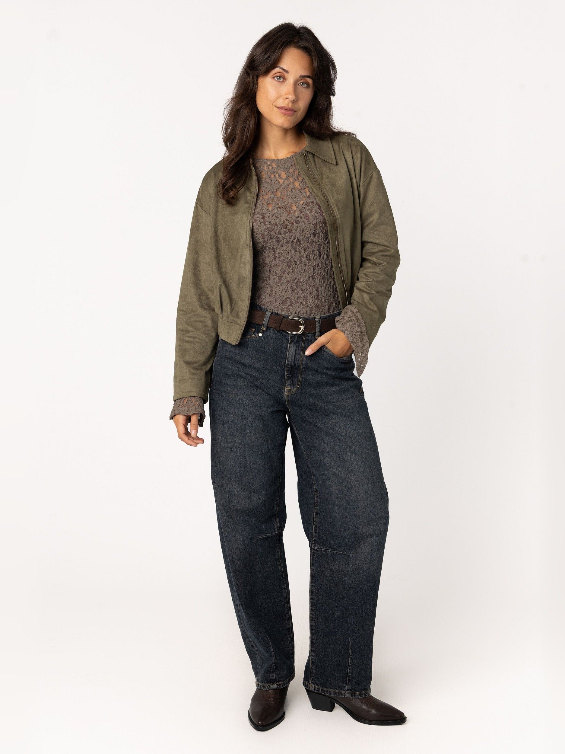 ANNA VAN TOOR - BLAZER - Groen