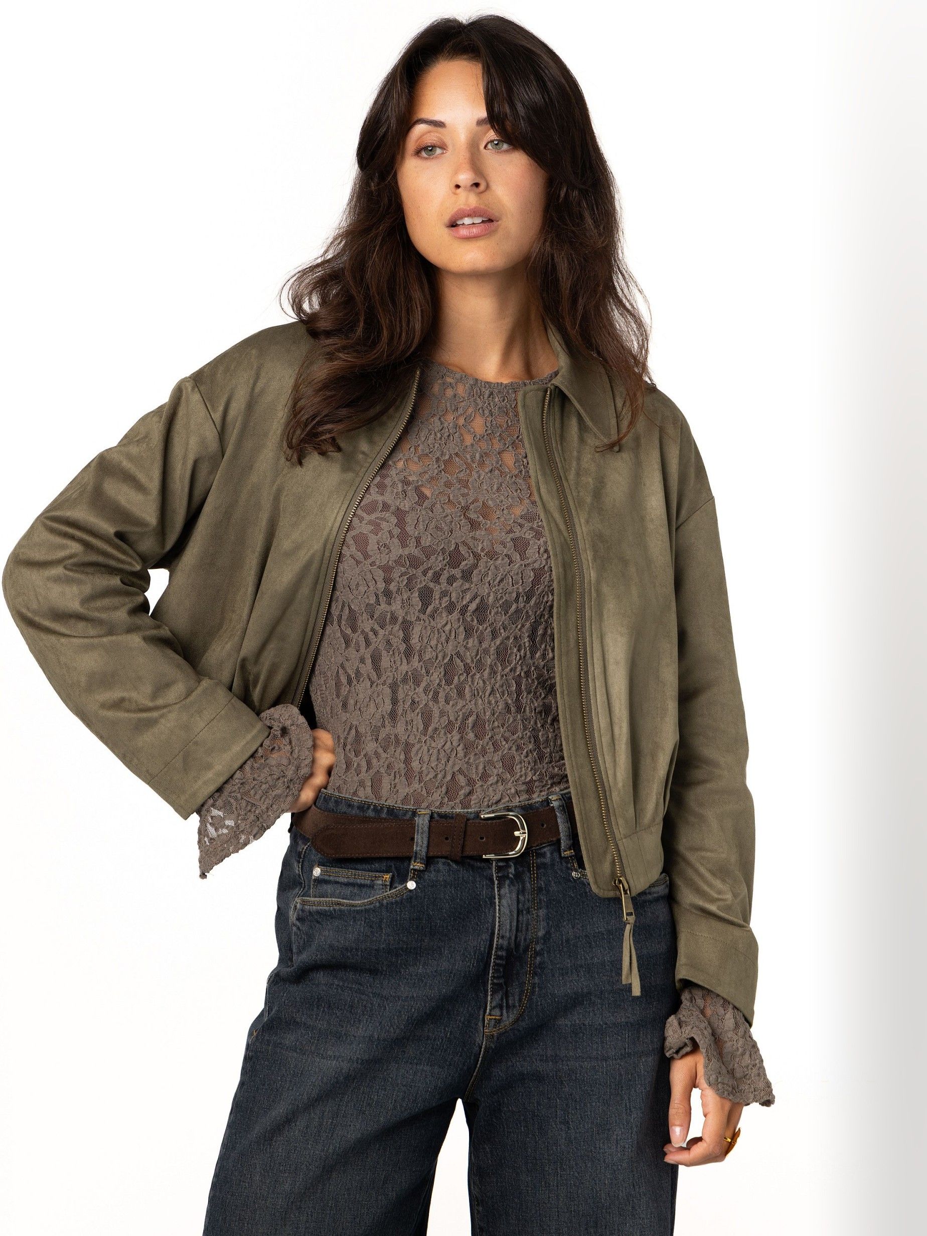 ANNA VAN TOOR - BLAZER - Groen