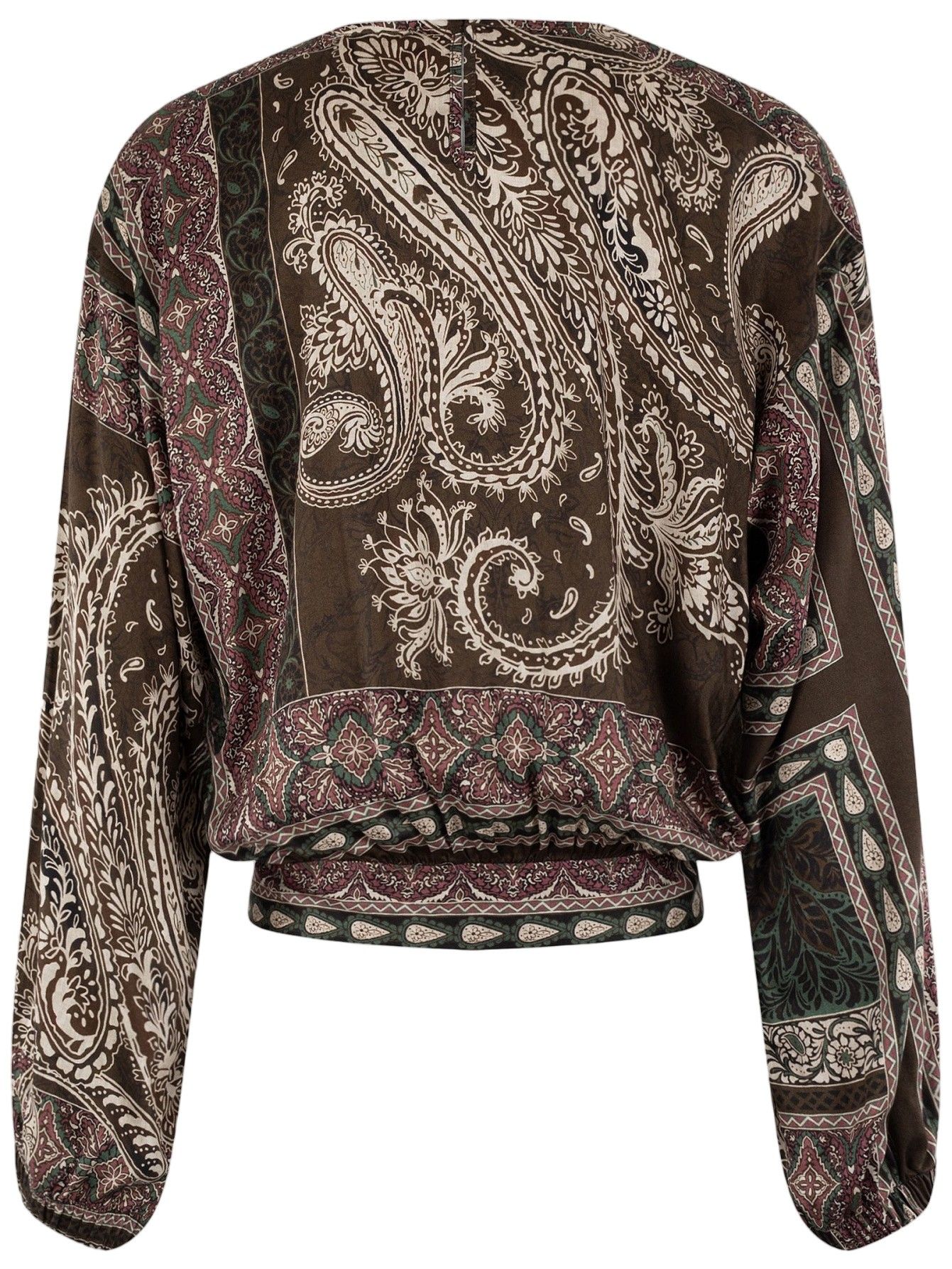 ANNA VAN TOOR - BLOUSE - Groen