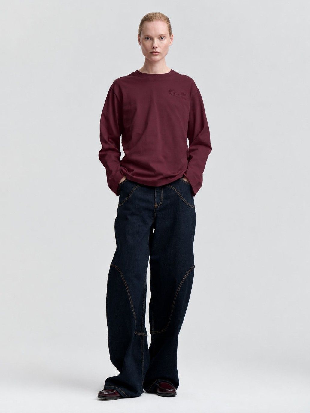 BAUM UND PFERDGARTEN - SHIRT - Rood