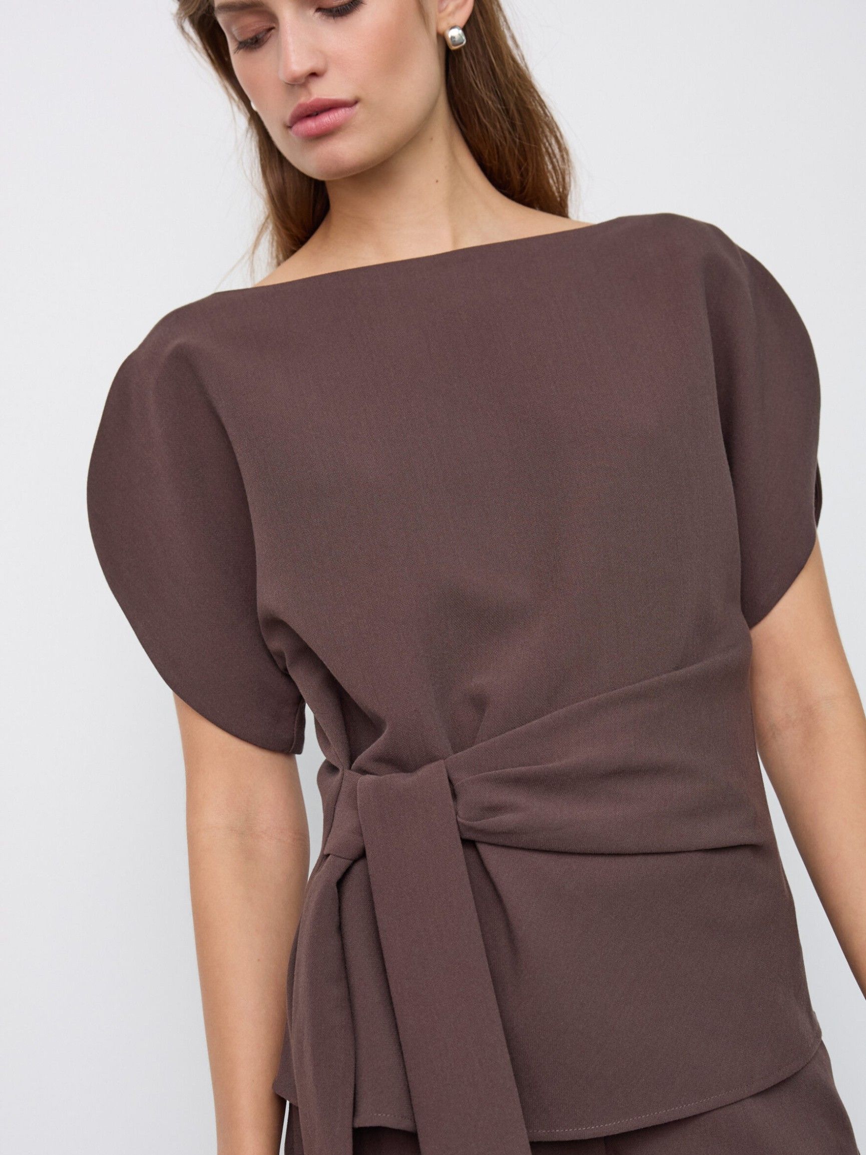 CO'COUTURE - BLOUSE - Bruin