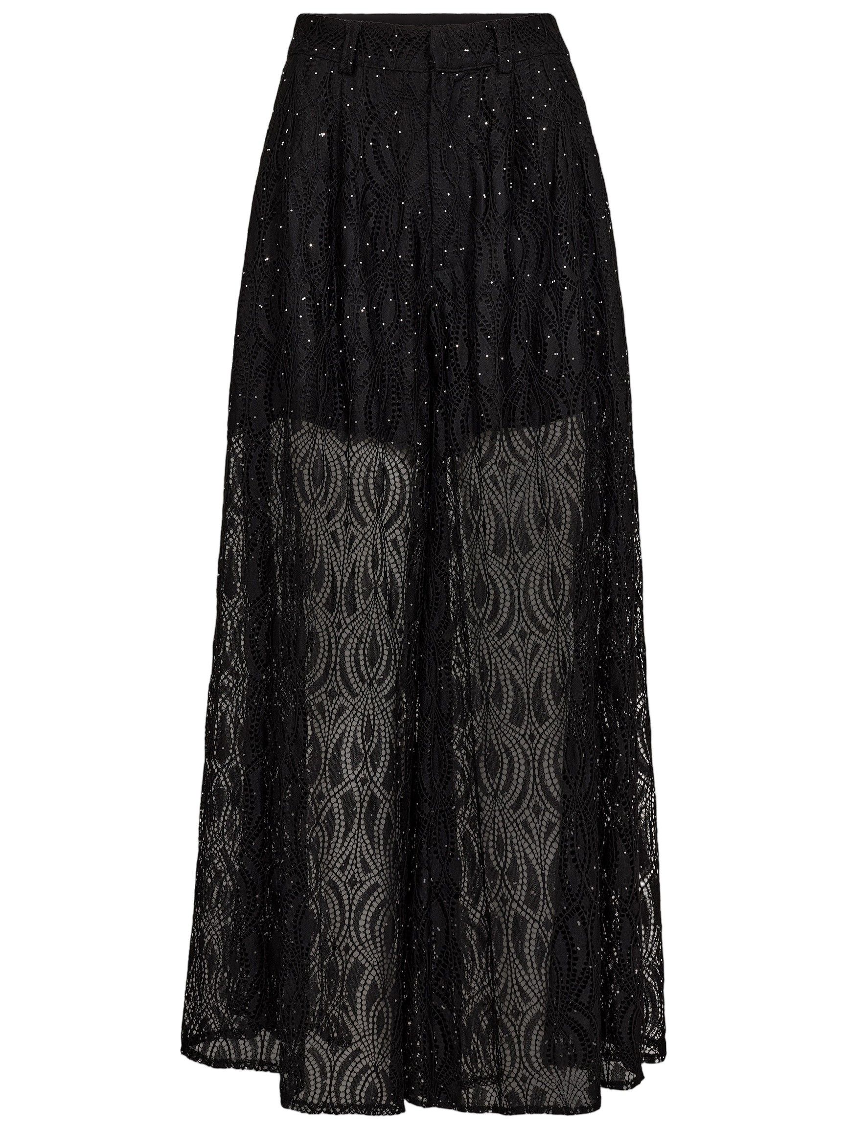 CO'COUTURE - BROEK - Zwart