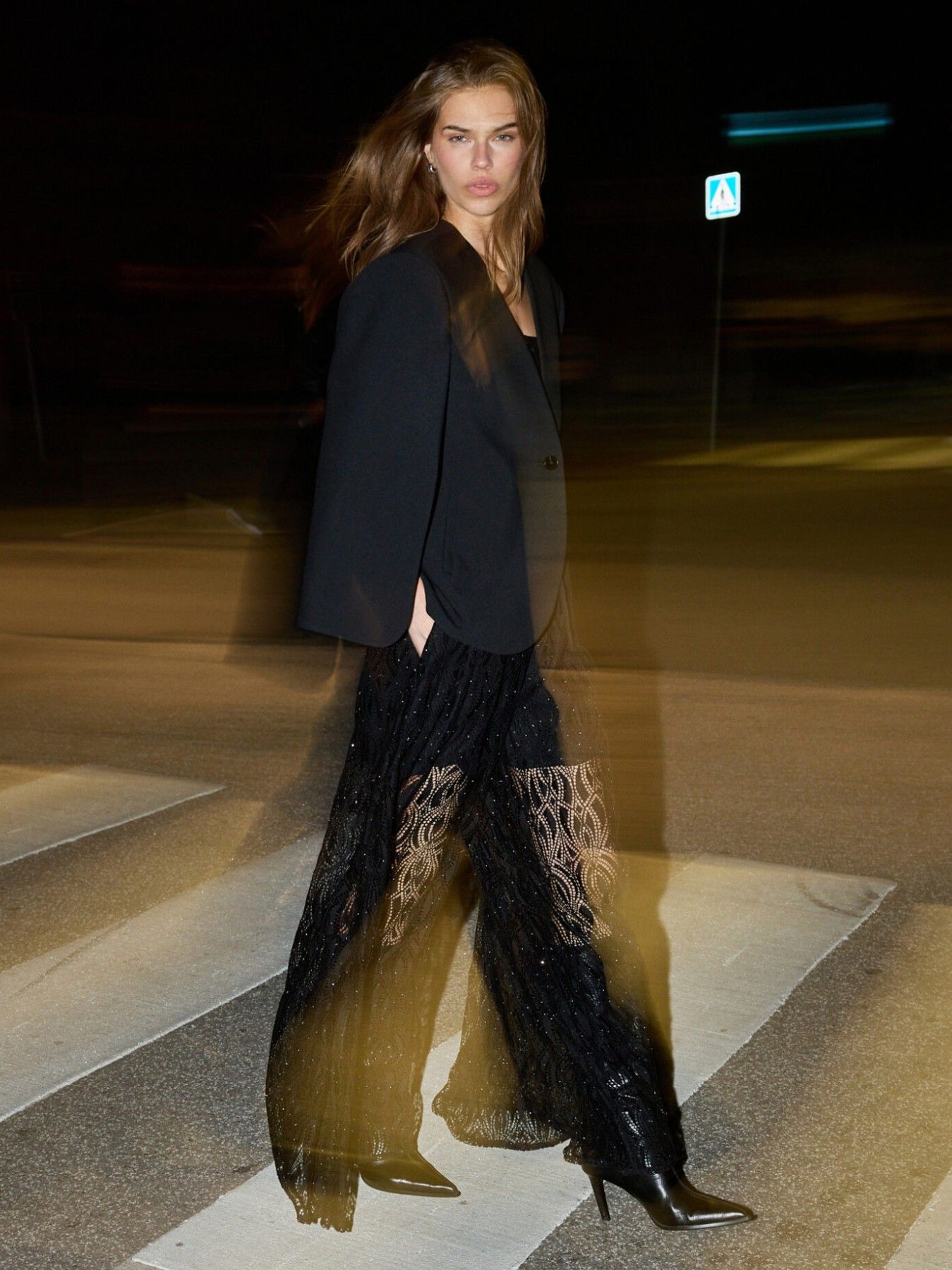 CO'COUTURE - BROEK - Zwart