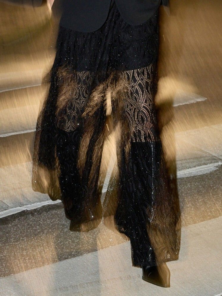 CO'COUTURE - BROEK - Zwart