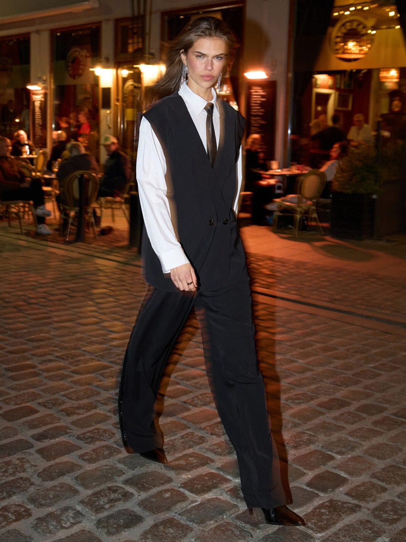 CO'COUTURE - GILET - Zwart