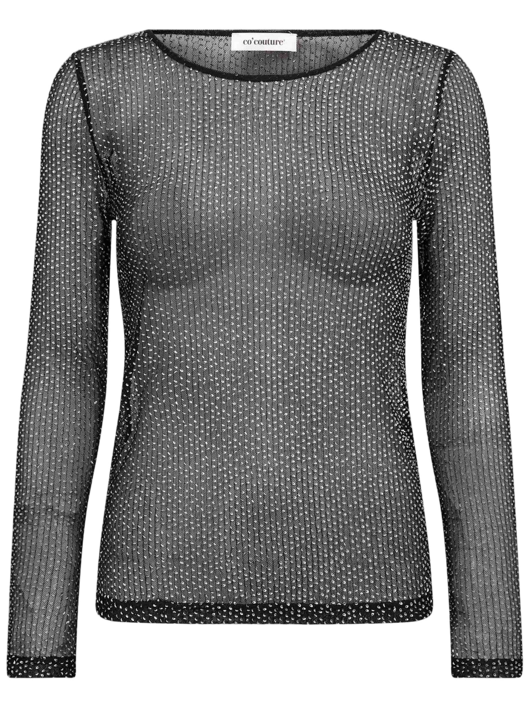 CO'COUTURE - SHIRT - Zwart