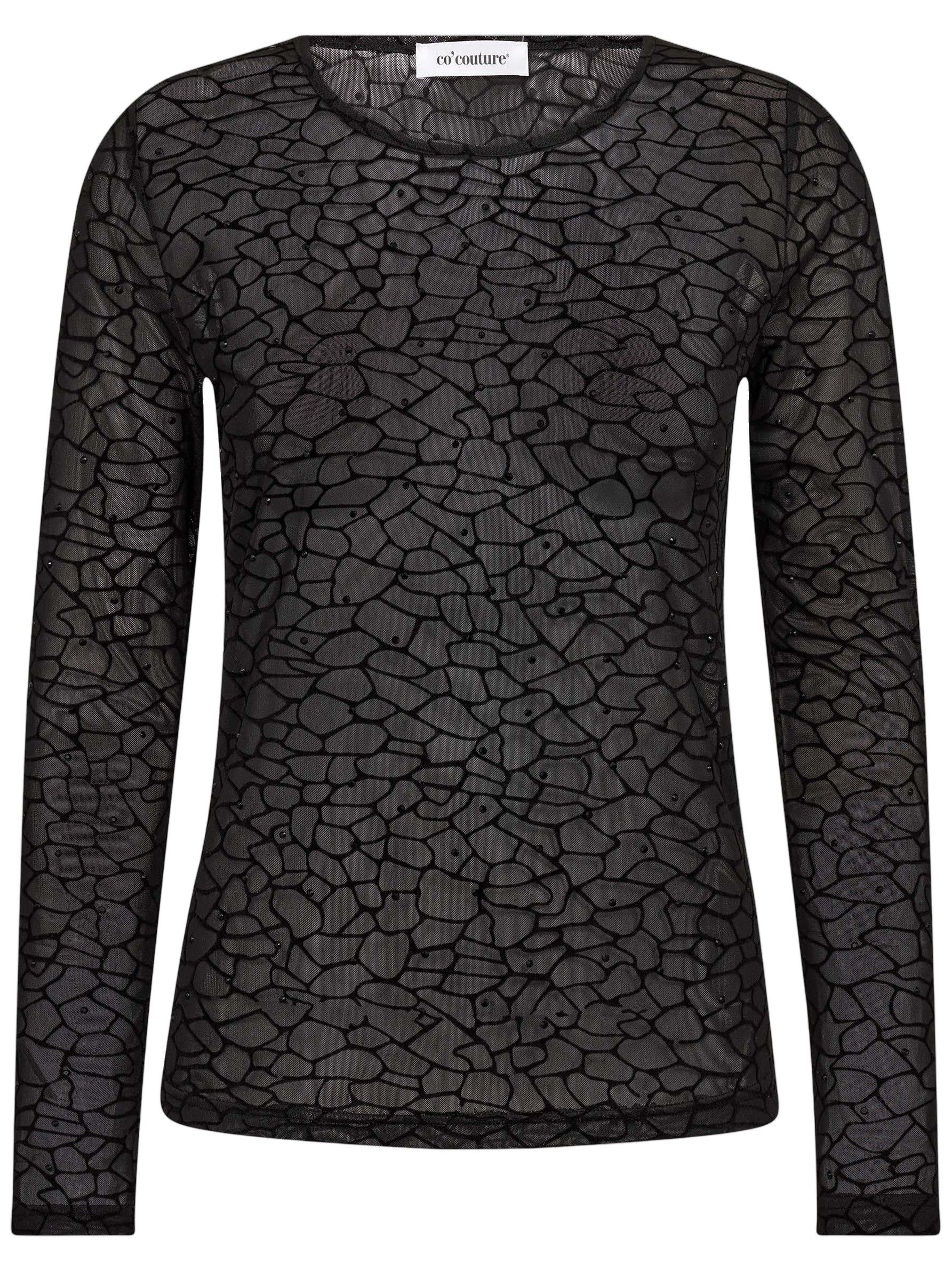 CO'COUTURE - SHIRT - Zwart