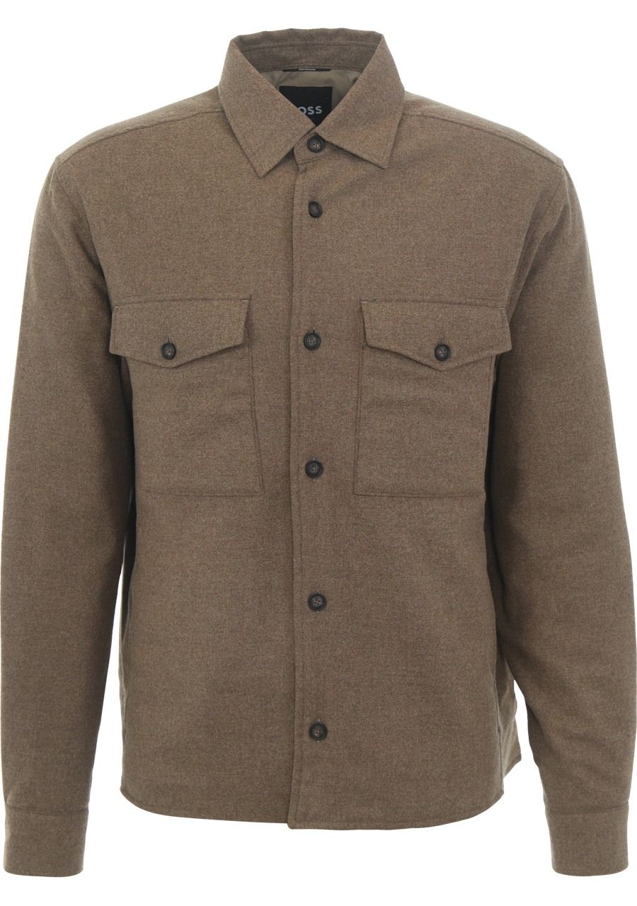 BOSS BLACK - OVERSHIRT - Bruin