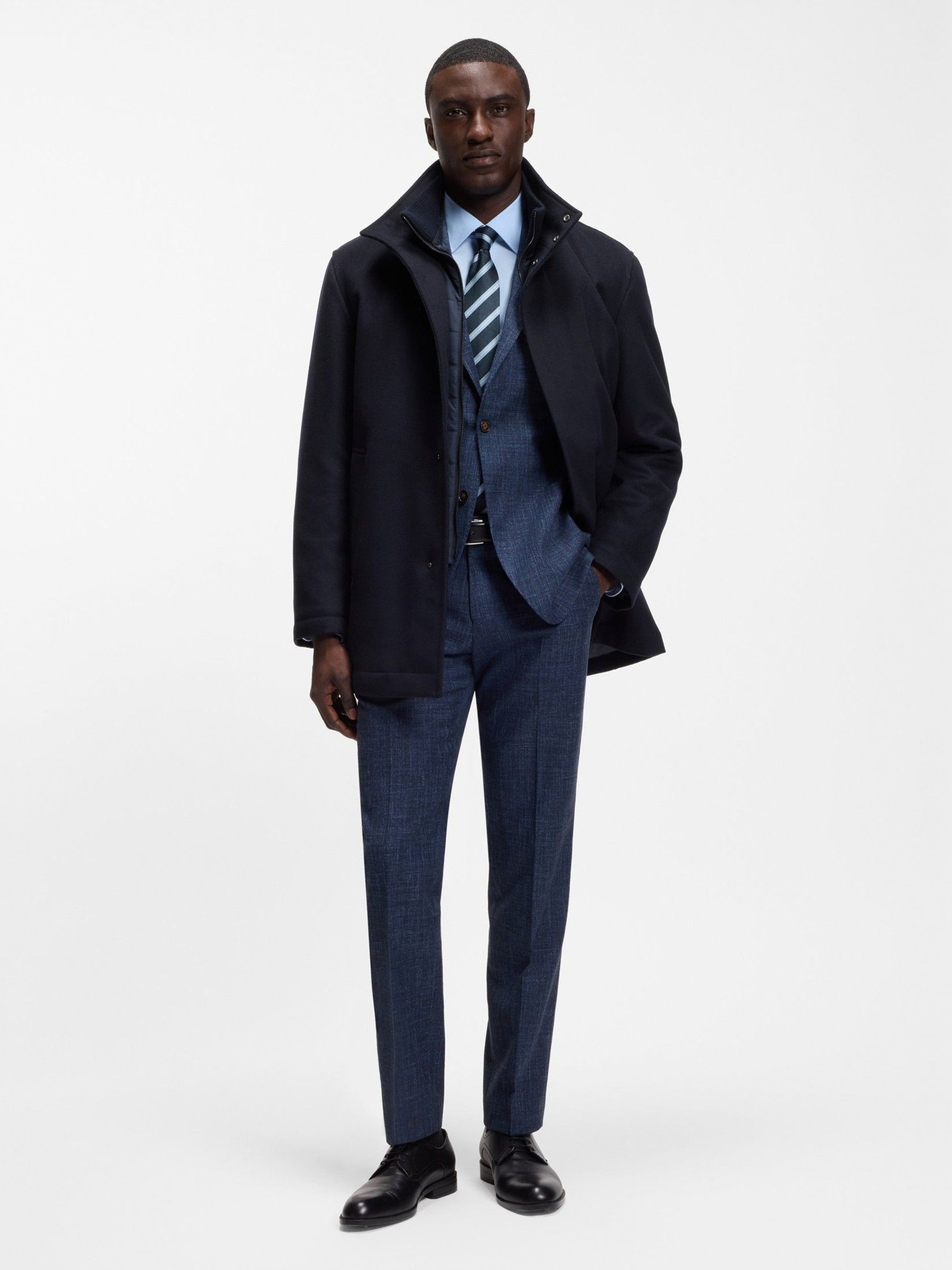 BOSS BLACK - JAS - Blauw