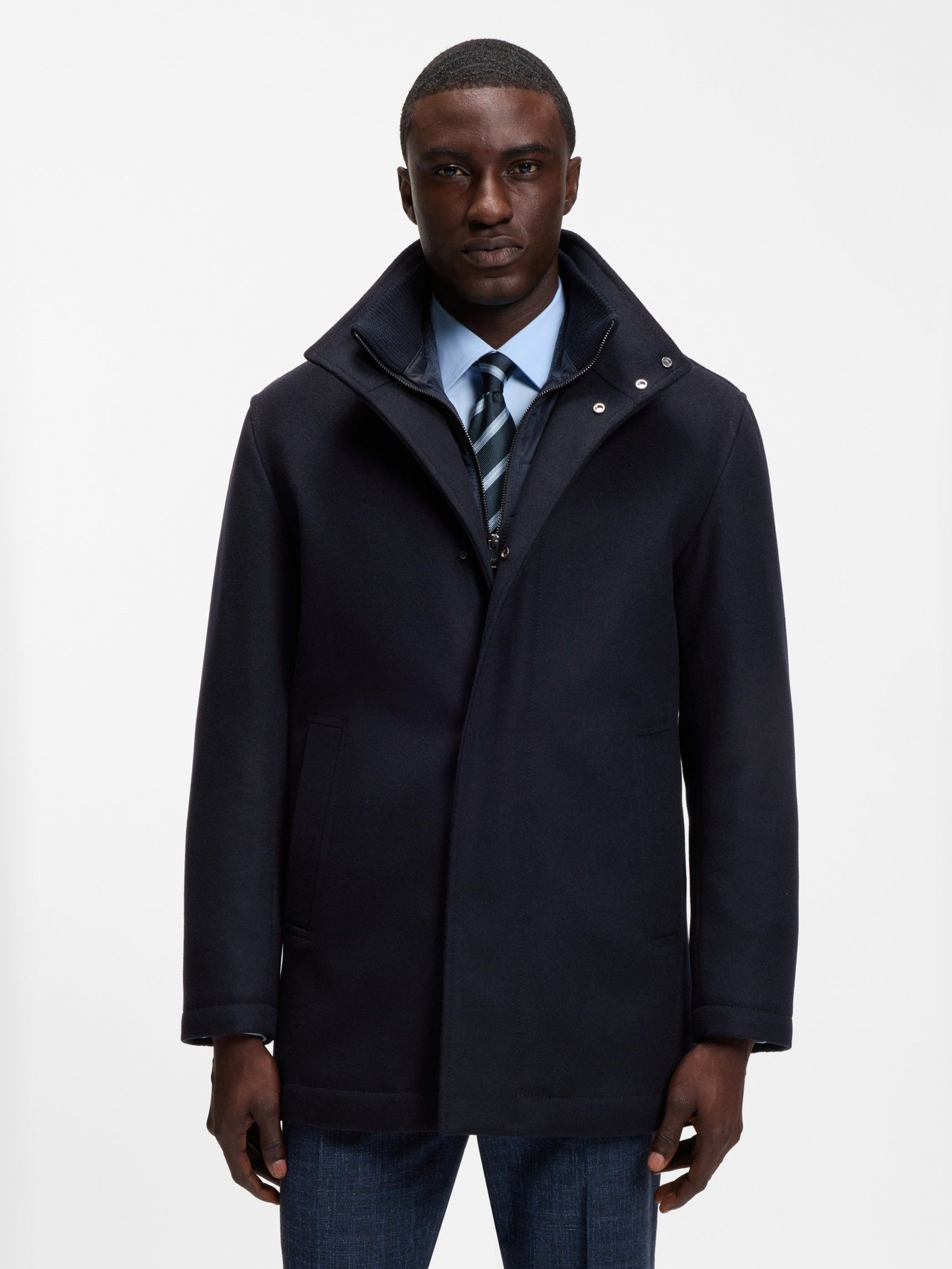BOSS BLACK - JAS - Blauw