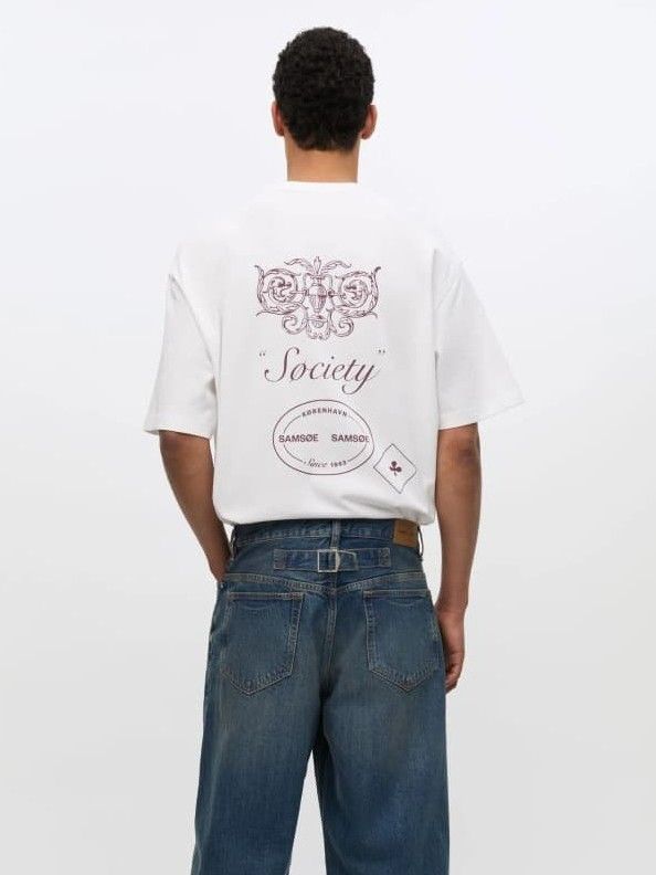 SAMSOE SAMSOE - TSHIRT - Wit