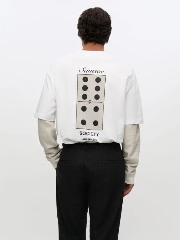 SAMSOE SAMSOE - TSHIRT - Wit