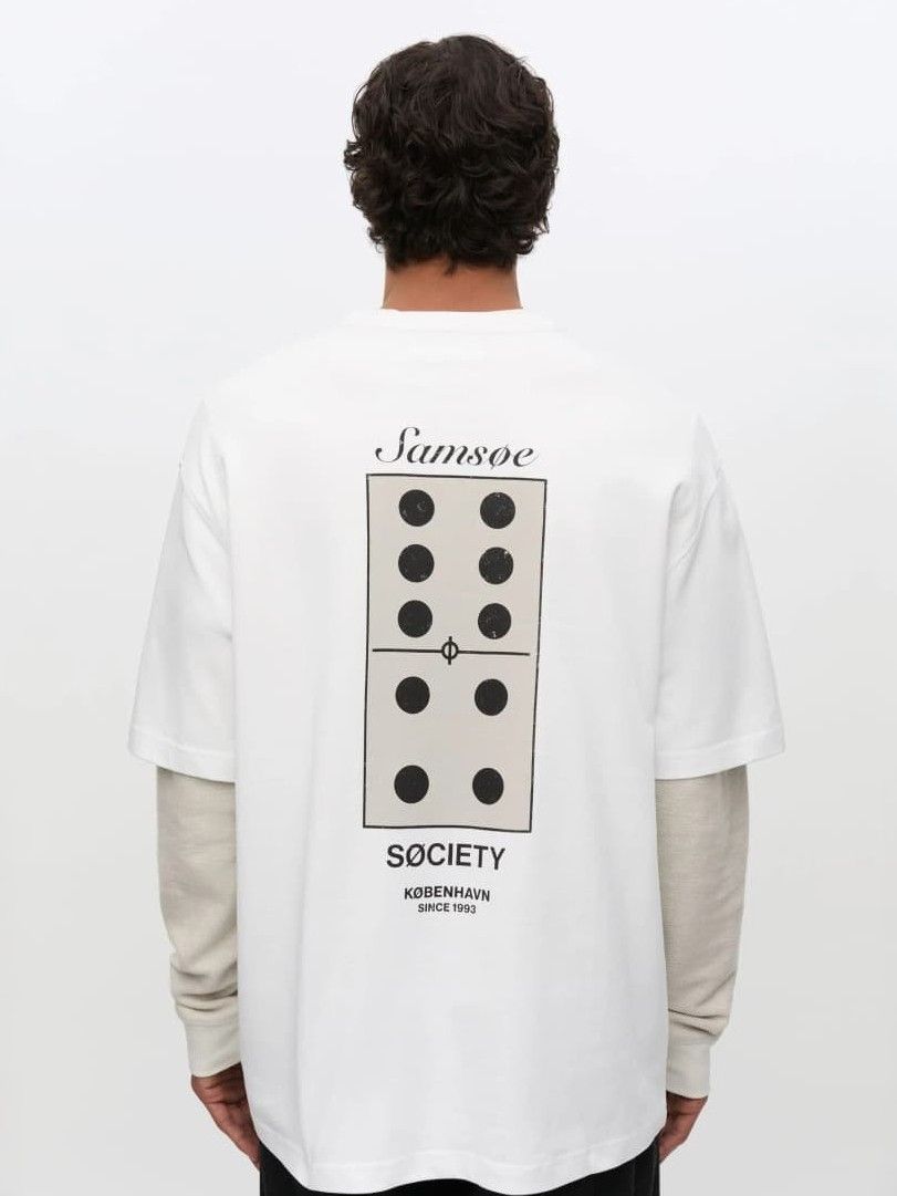 SAMSOE SAMSOE - TSHIRT - Wit