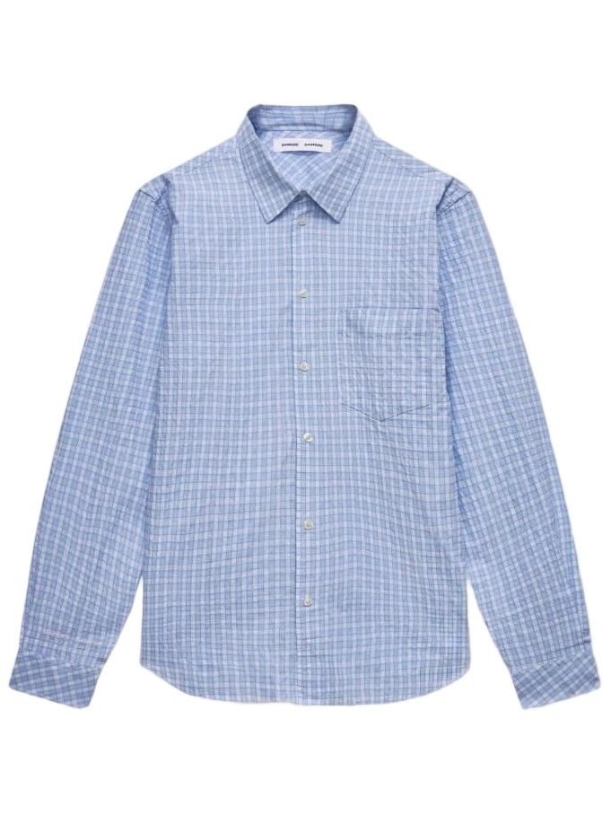 SAMSOE SAMSOE - OVERHEMD - Blauw