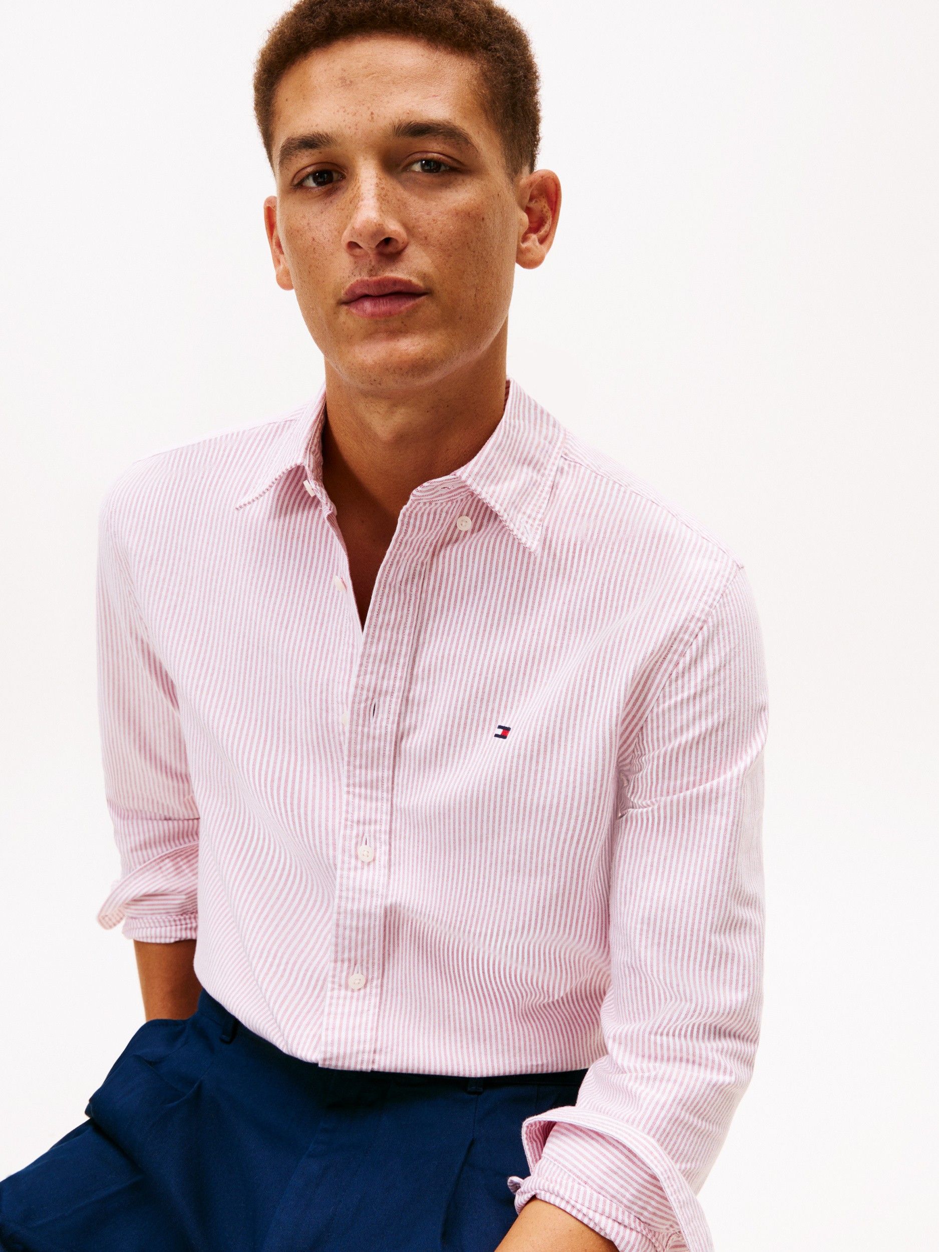 TOMMY HILFIGER - OVERHEMD - Rood
